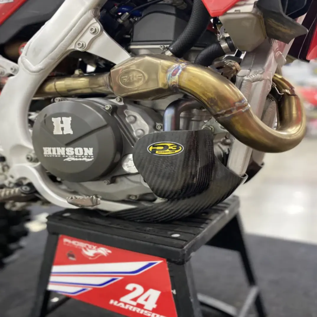 P3 Carbon Fiber Skid Plate - Enduro - 2021-2023 - KTM - XC-TPI 250 / XC-TPI 300 - Image 3