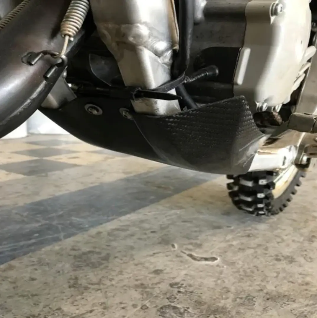 P3 Carbon Fiber Skid Plate - Factory Replica - 2021-2023 - GasGas - EX300 - Image 3
