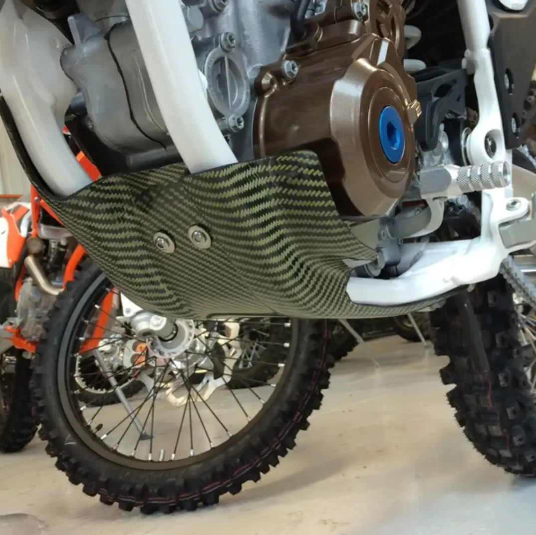 P3 Carbon Fiber Skid Plate - Factory Replica - 2021-2023 - KTM - XC-TPI 250 / XC-TPI 300 - Image 6