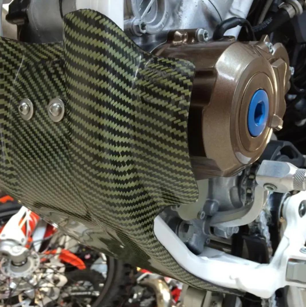 P3 Carbon Fiber Skid Plate - Factory Replica - Image 5