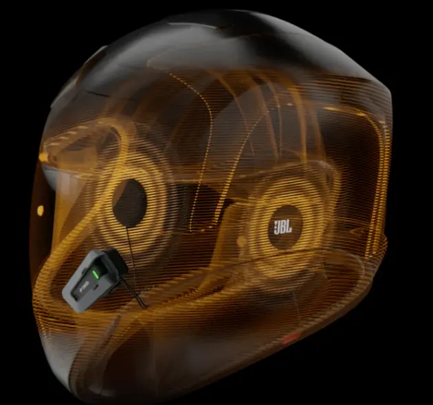 Cardo Packtalk Edge Bluetooth Headset - Wireless Helmet Communication - Image 4
