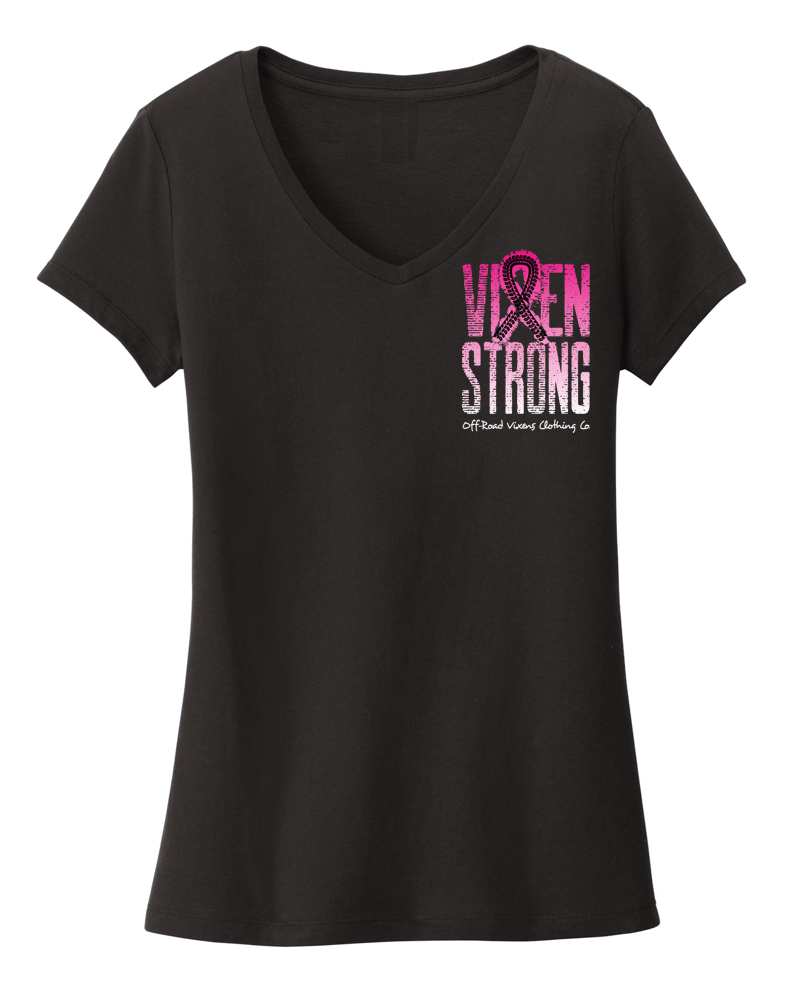 Pink Ribbon Ladies Tee - Image 3