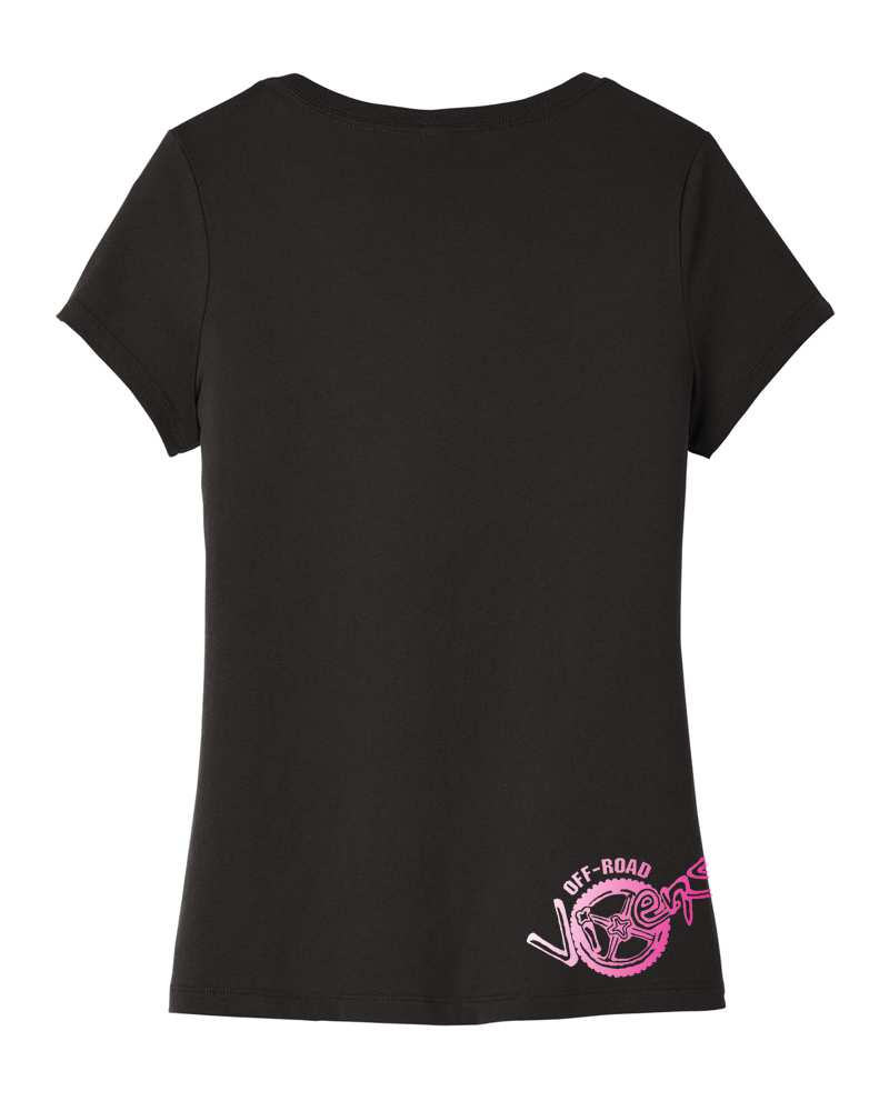 Pink Ribbon Ladies Tee - Image 4