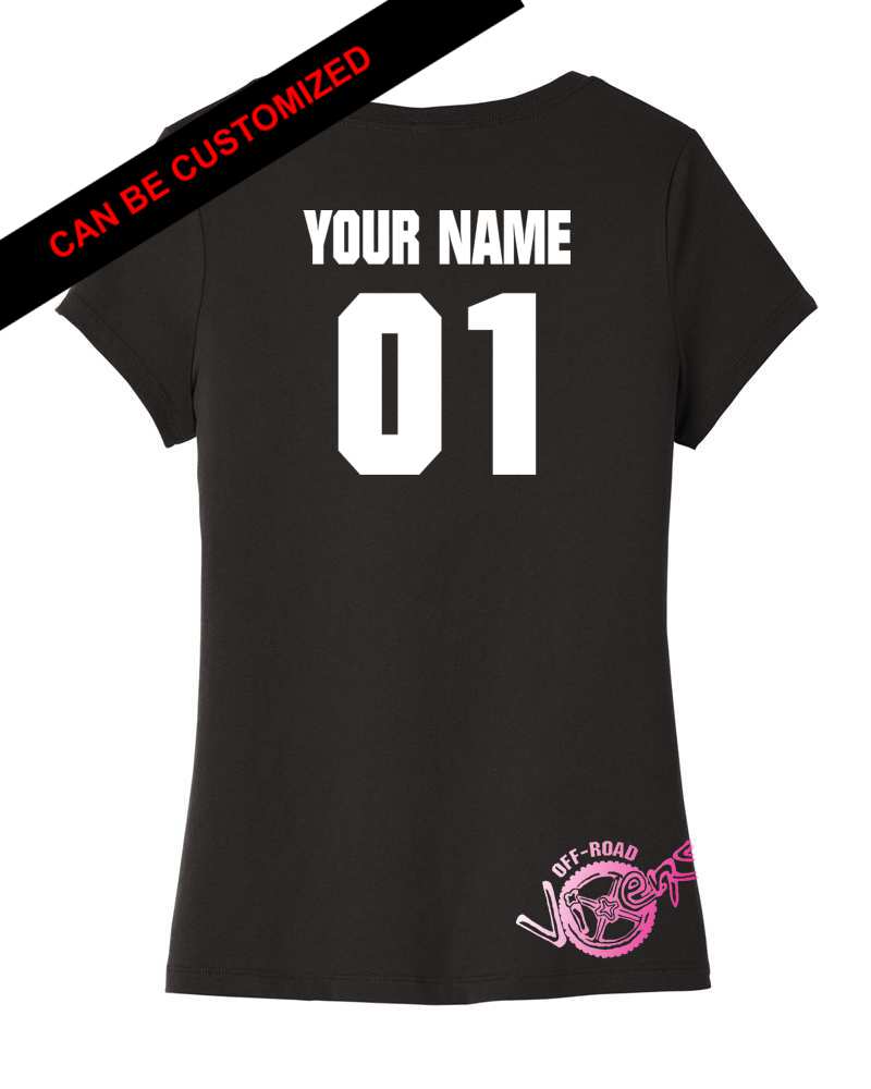 Pink Ribbon Ladies Tee - Image 5