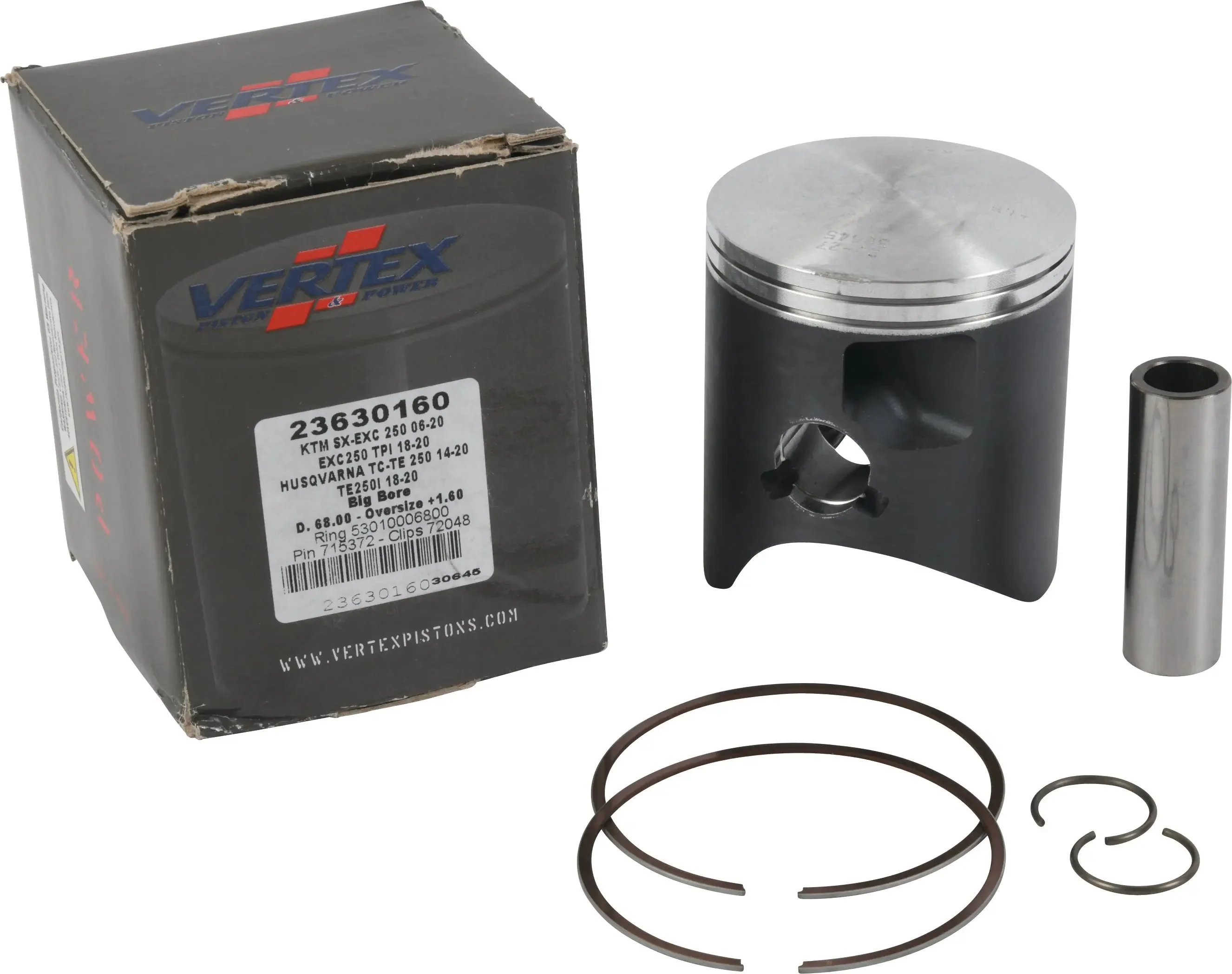 Piston Kit Bb Cast 67.95/+1.60 Husq/Ktm - Image 3