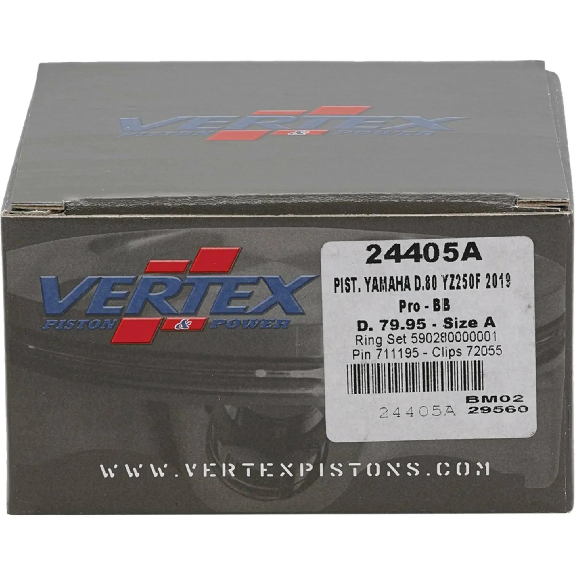 Piston Kit Bb Forged 79.95/+3.00 13.8:1 Yam - Image 2