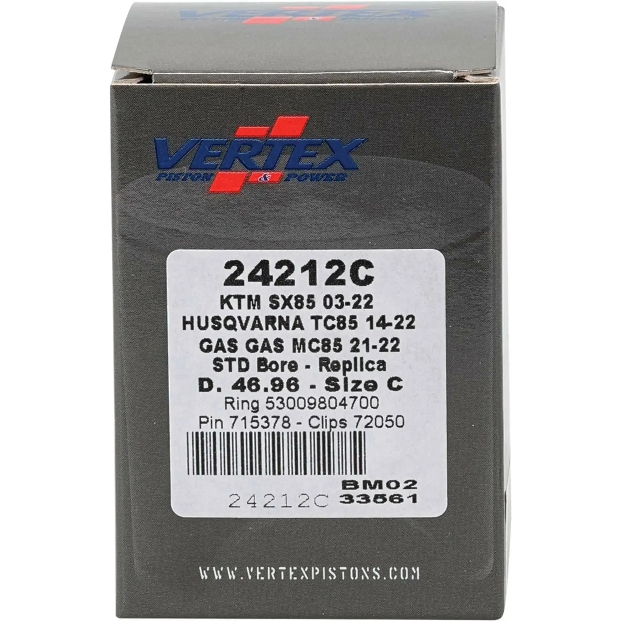 Piston Kit Cast 46.96/Std Husq/Ktm - Image 3