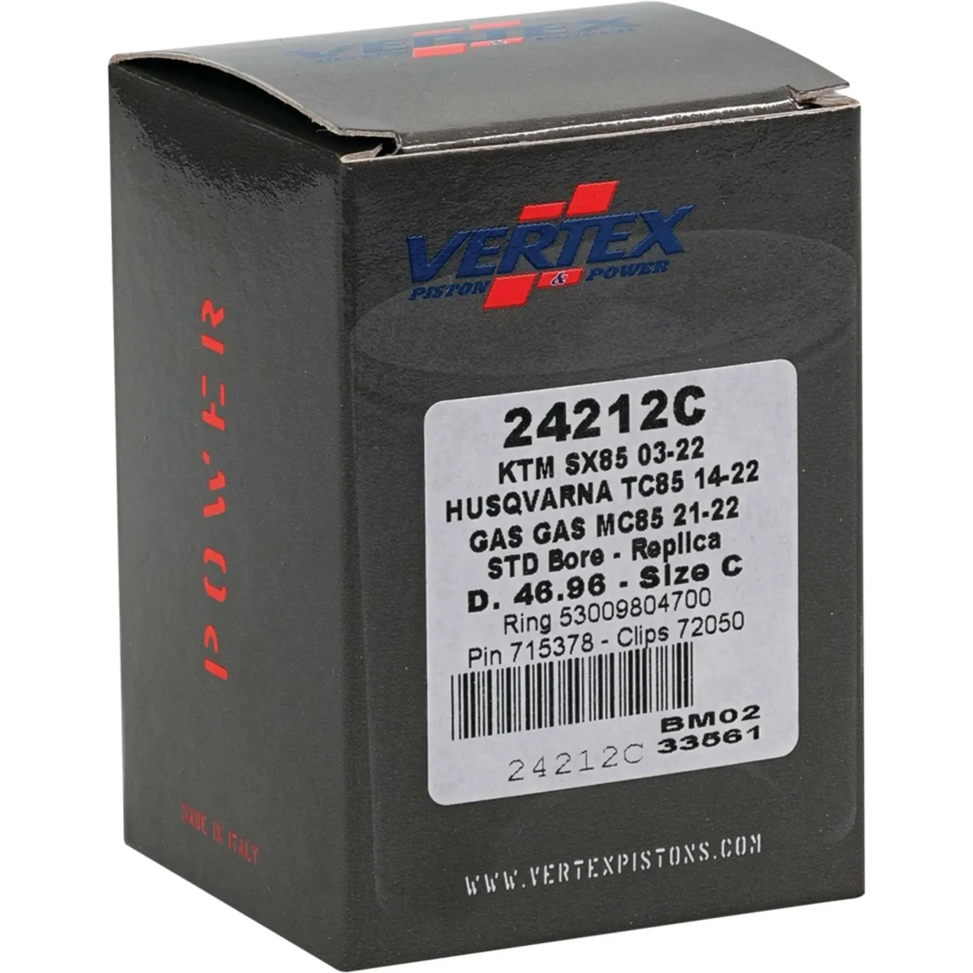 Piston Kit Cast 46.96/Std Husq/Ktm - Image 4