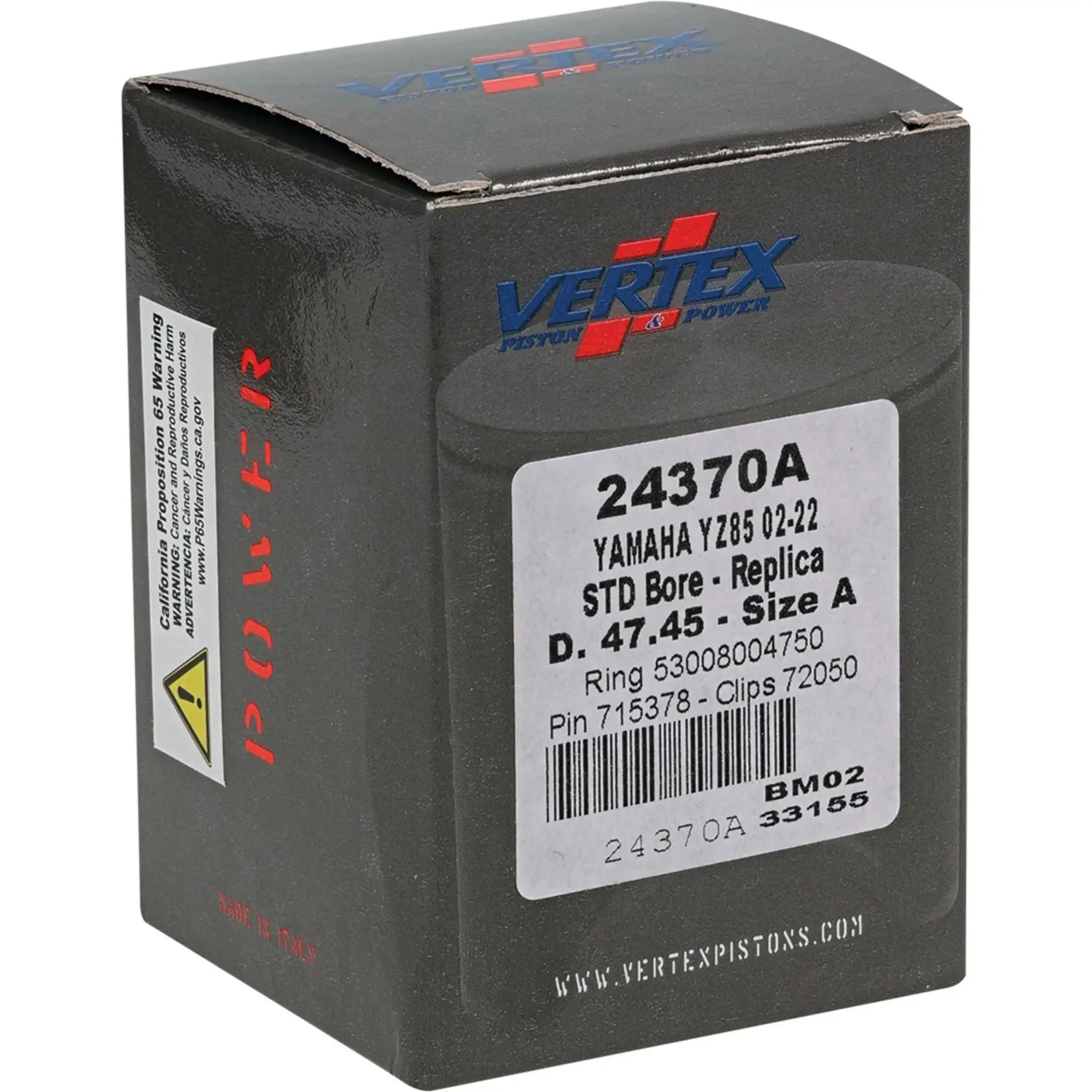 Piston Kit Cast 47.44/Std Yam - Image 4
