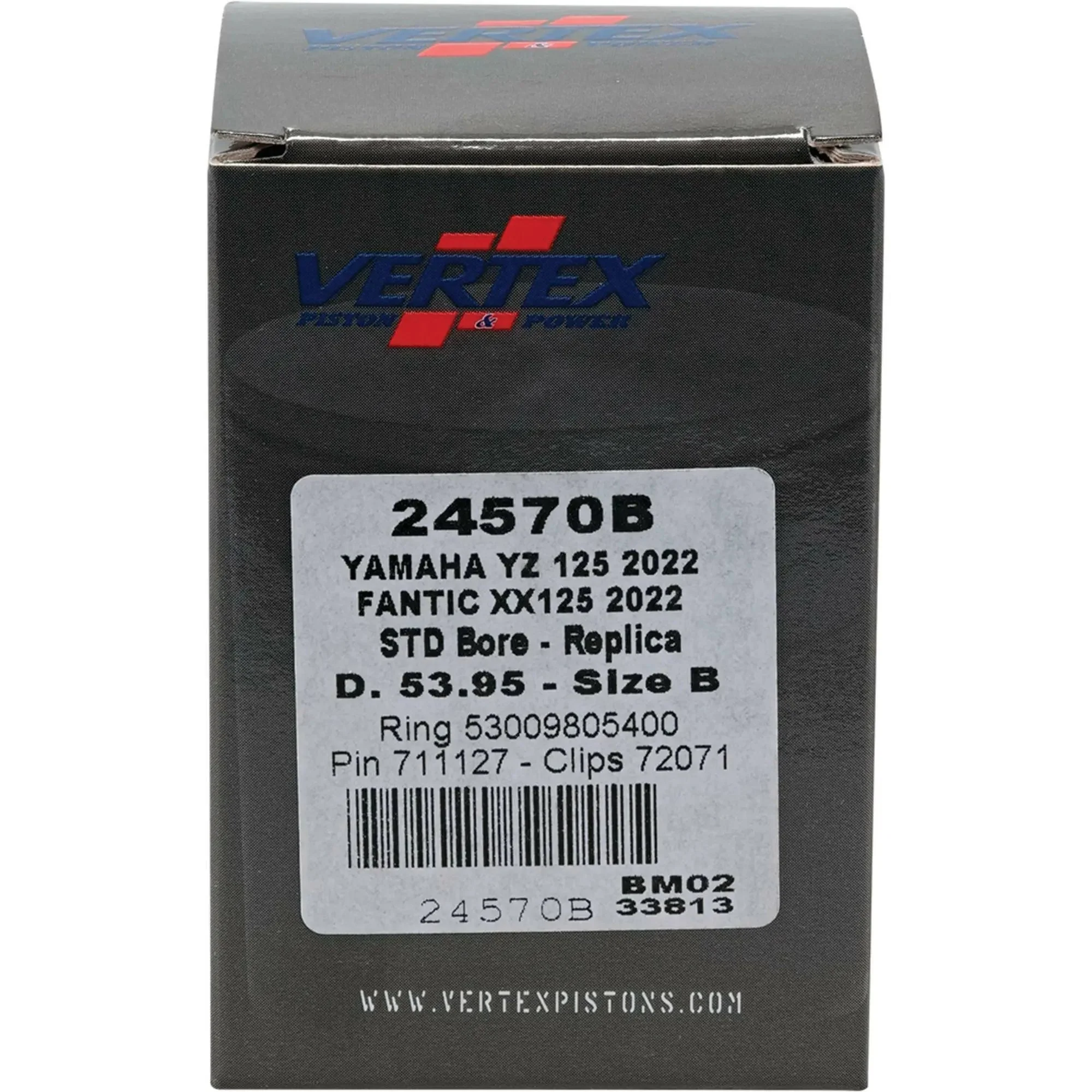Piston Kit Cast 53.95/Std Yam - Image 3