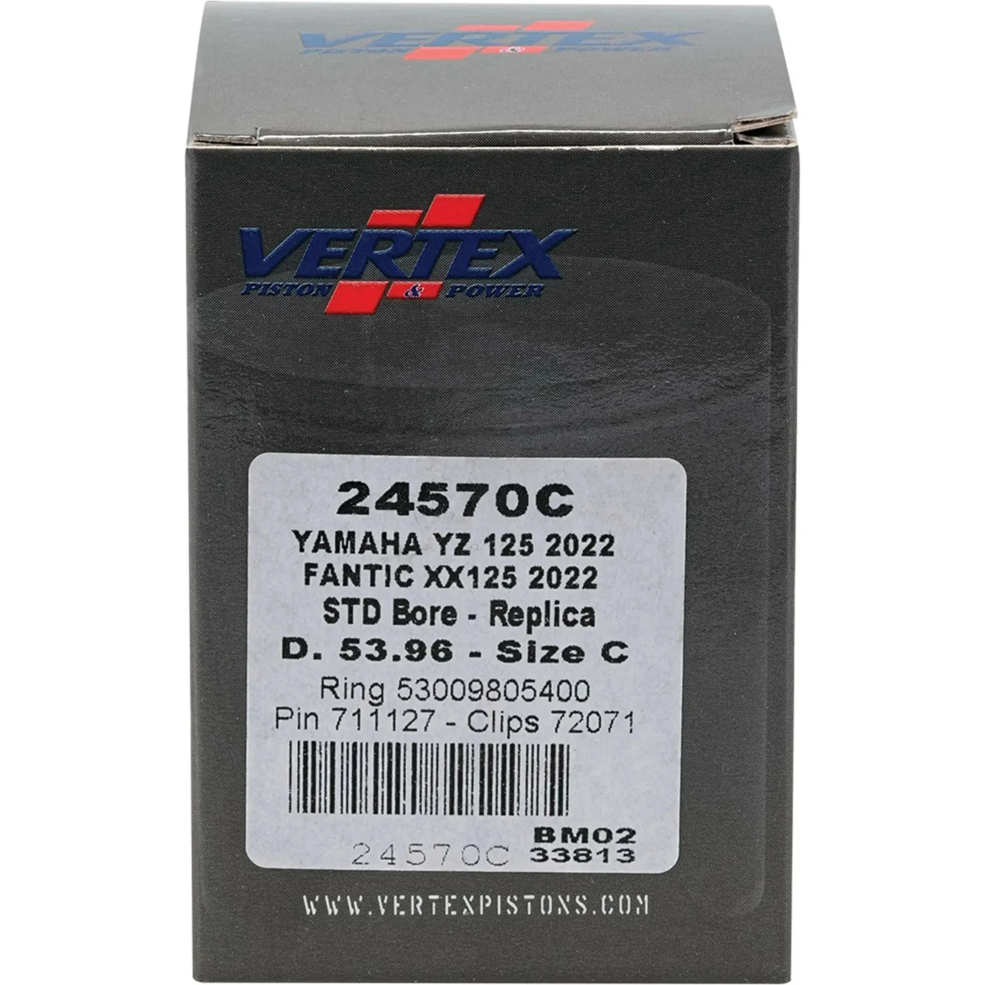 Piston Kit Cast 53.96/Std Yam - Image 3