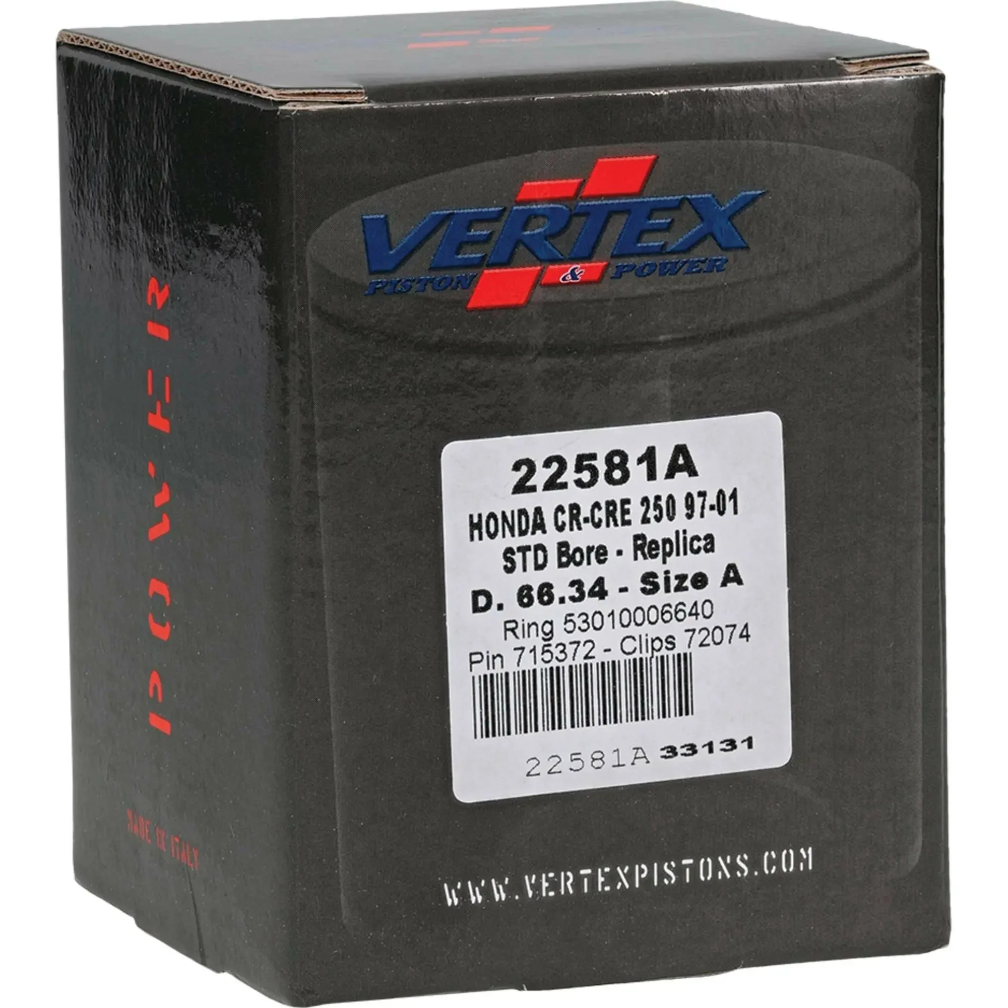 Piston Kit Cast 66.34/Std Hon - Image 4