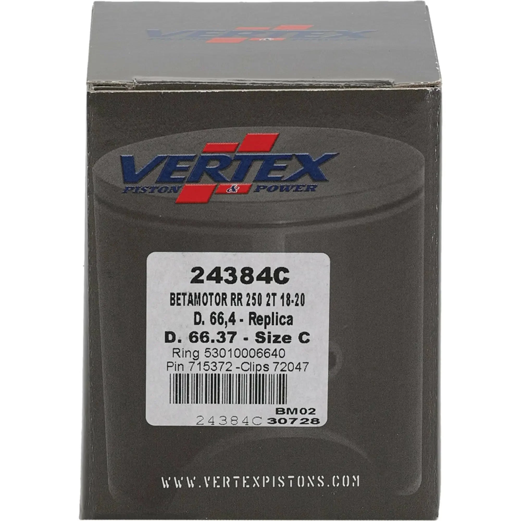 Piston Kit Cast 66.37/Std Beta - Image 2
