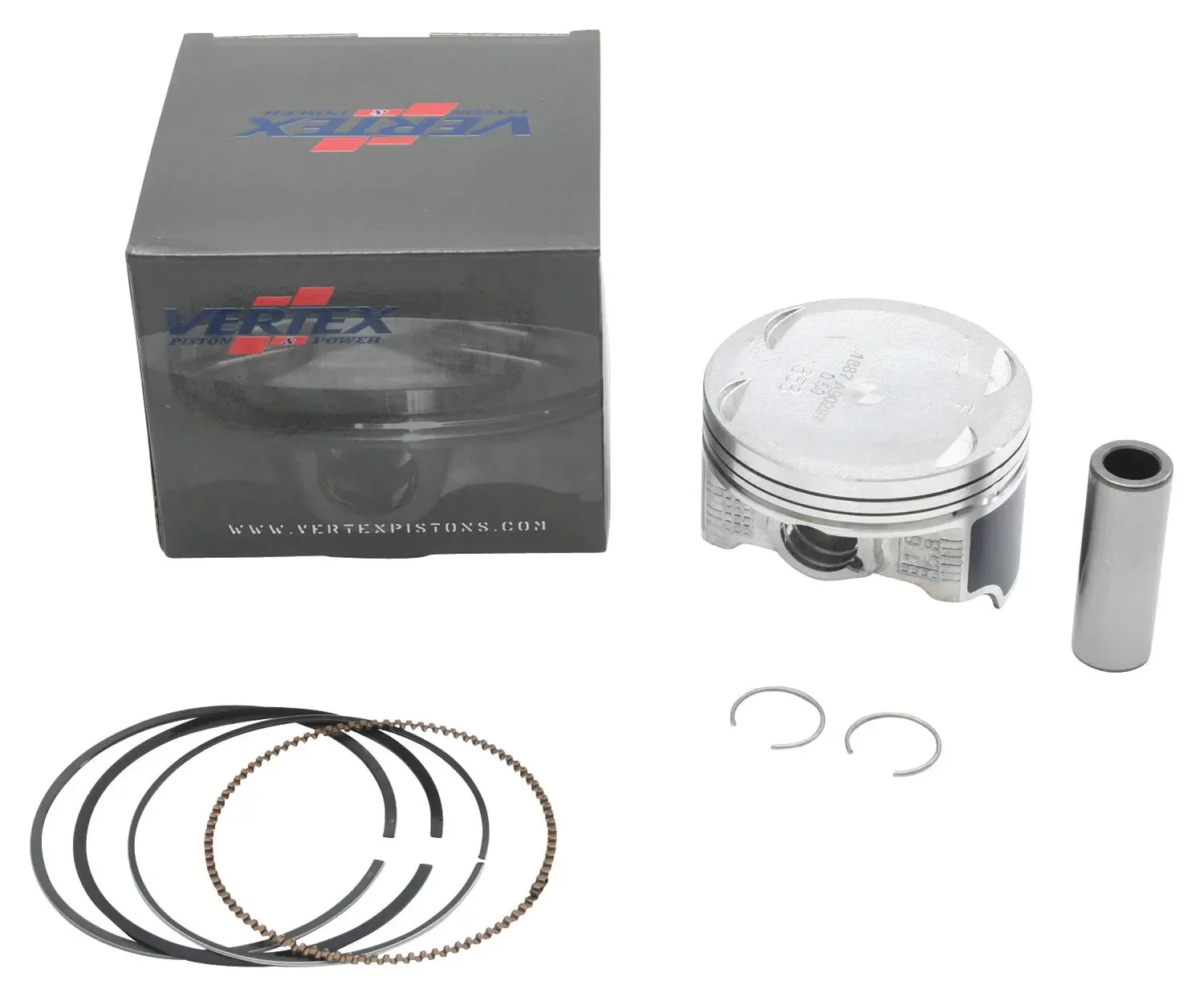 Piston Kit Cast 82.46/+0.50 9.9:1 Kaw - Image 3