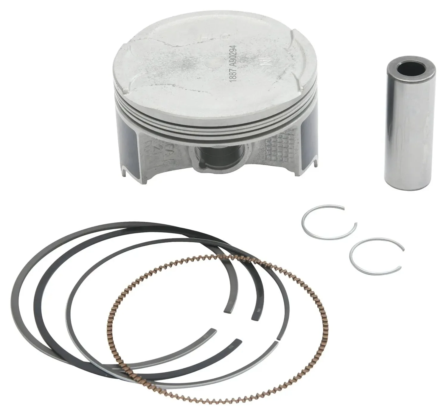 Piston Kit Cast 82.46/+0.50 9.9:1 Kaw - Image 4