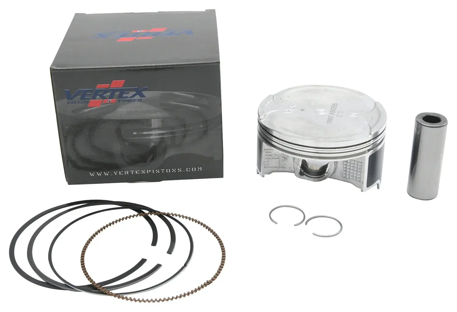 Piston Kit Cast 91.96/Std 10.0:1 Hon - Image 3