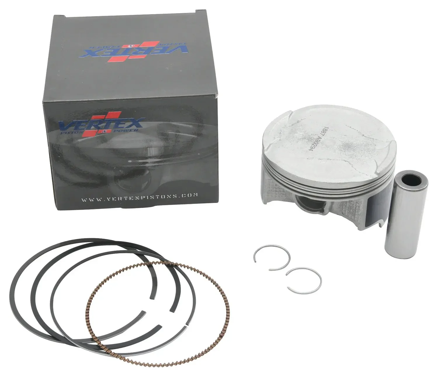 Piston Kit Cast 92.46/+0.50 10.0:1 Hon - Image 3
