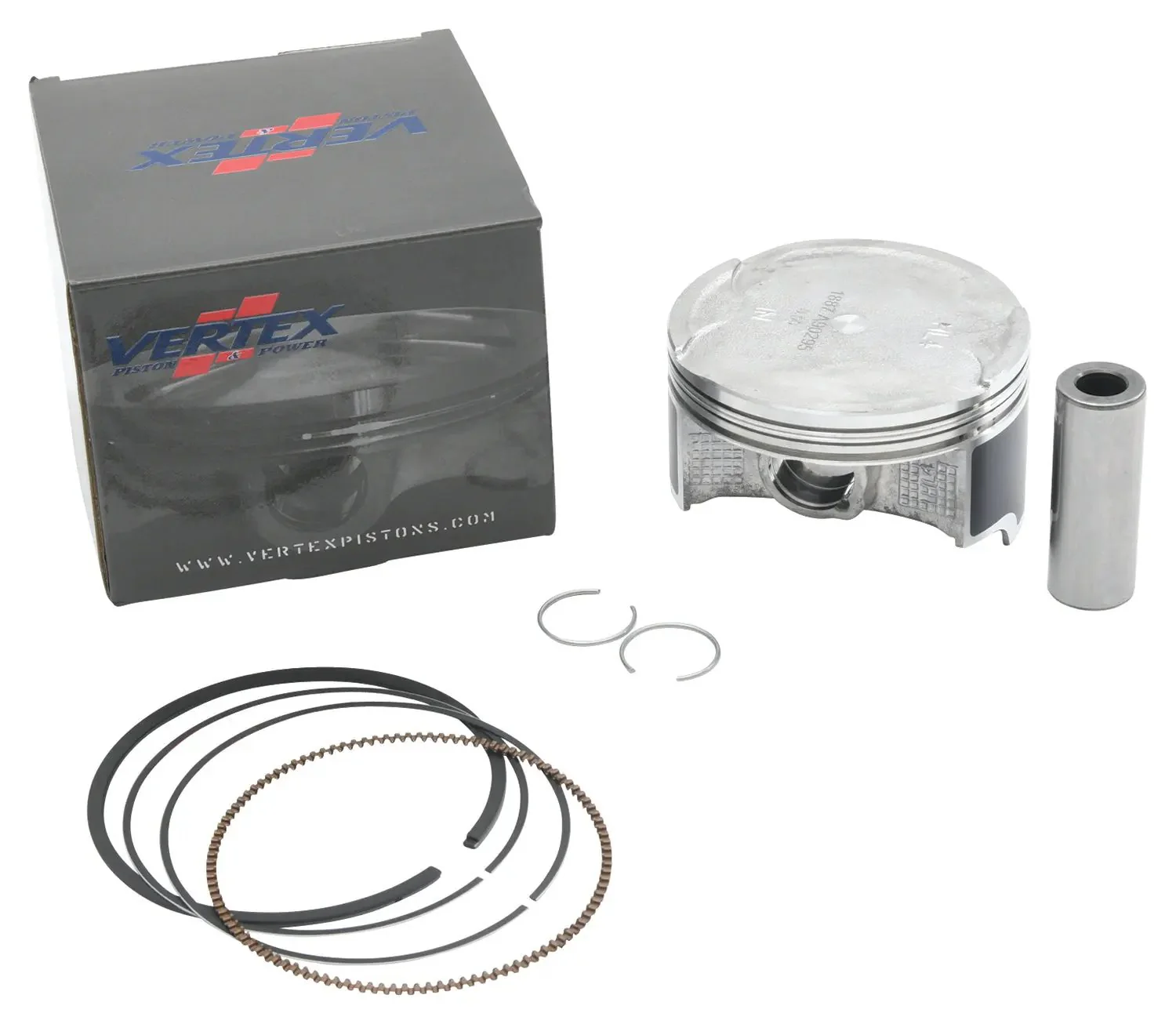 Piston Kit Cast 92.46/+0.50 10.0:1 Hon - Image 3