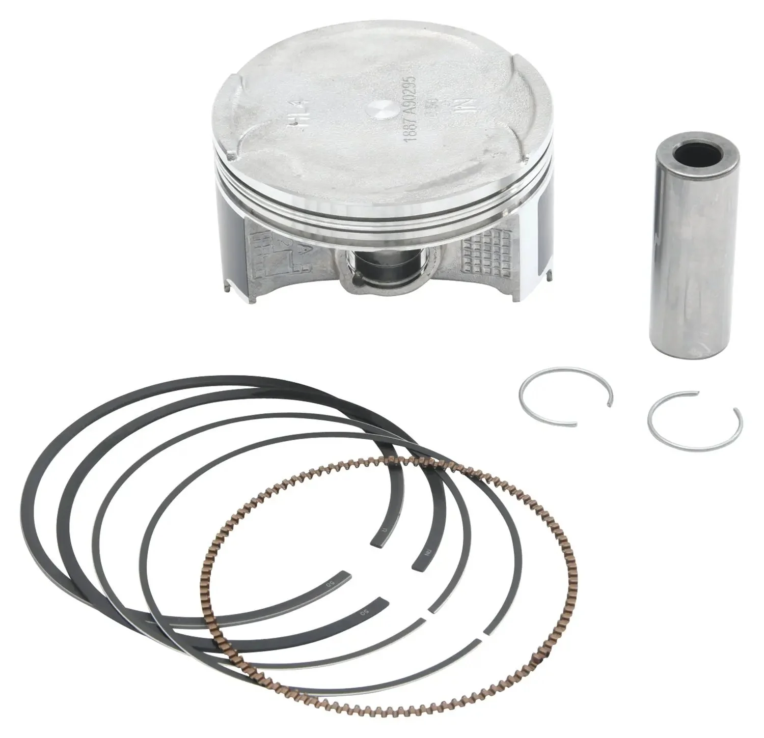 Piston Kit Cast 92.46/+0.50 10.0:1 Hon - Image 4