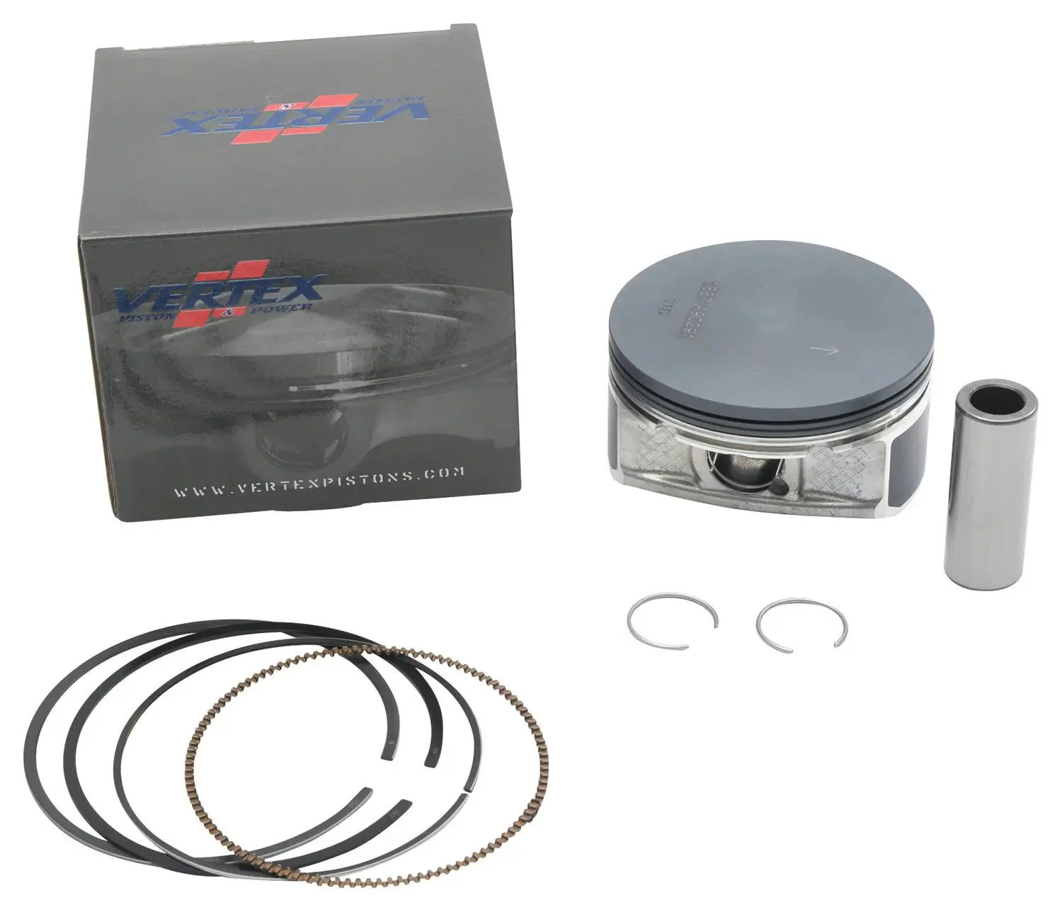 Piston Kit Cast 92.96/Std 10.0:1 Pol - Image 3