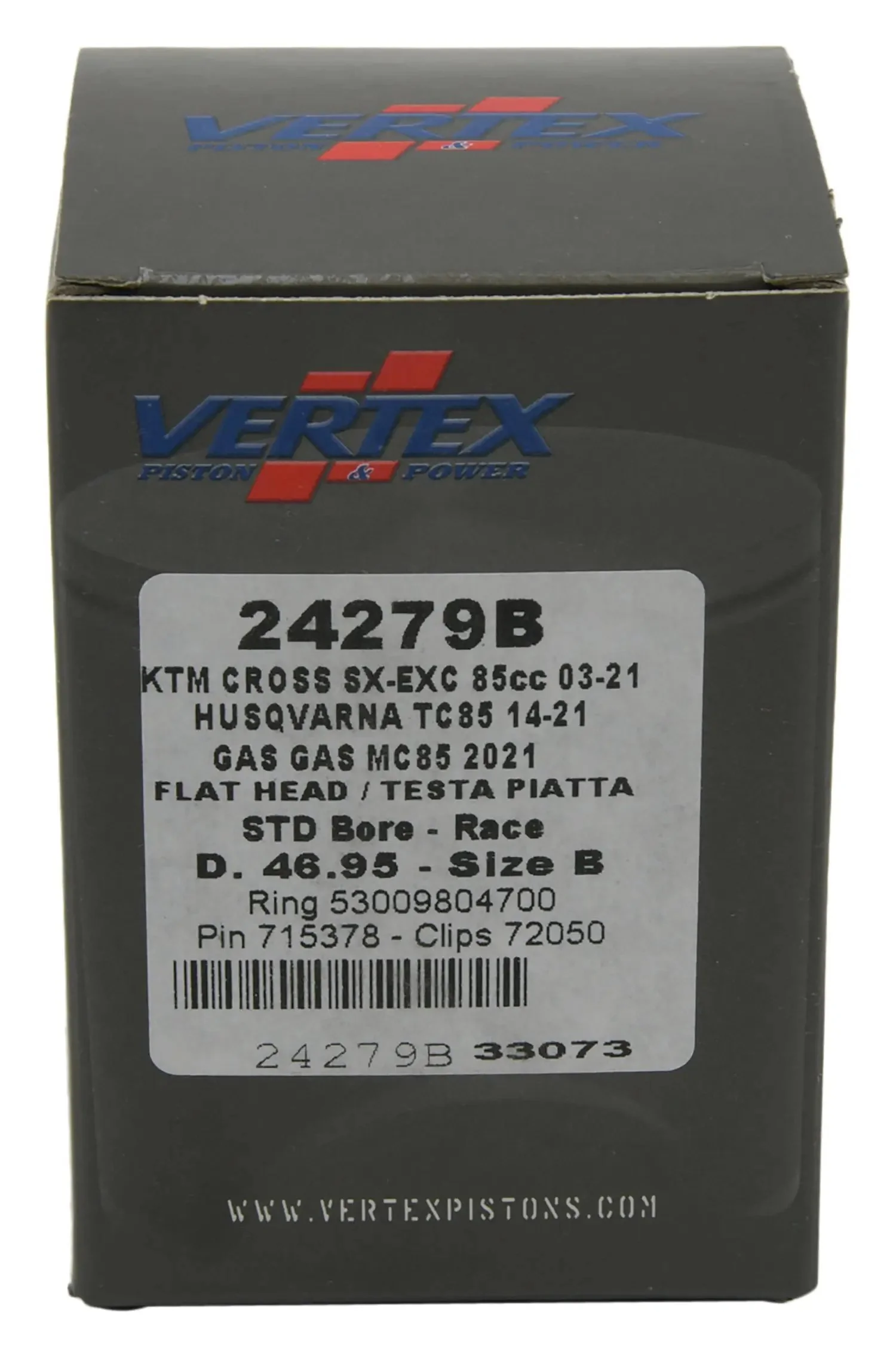 Piston Kit Cast Race 46.95/Std Husq/Ktm - Image 3