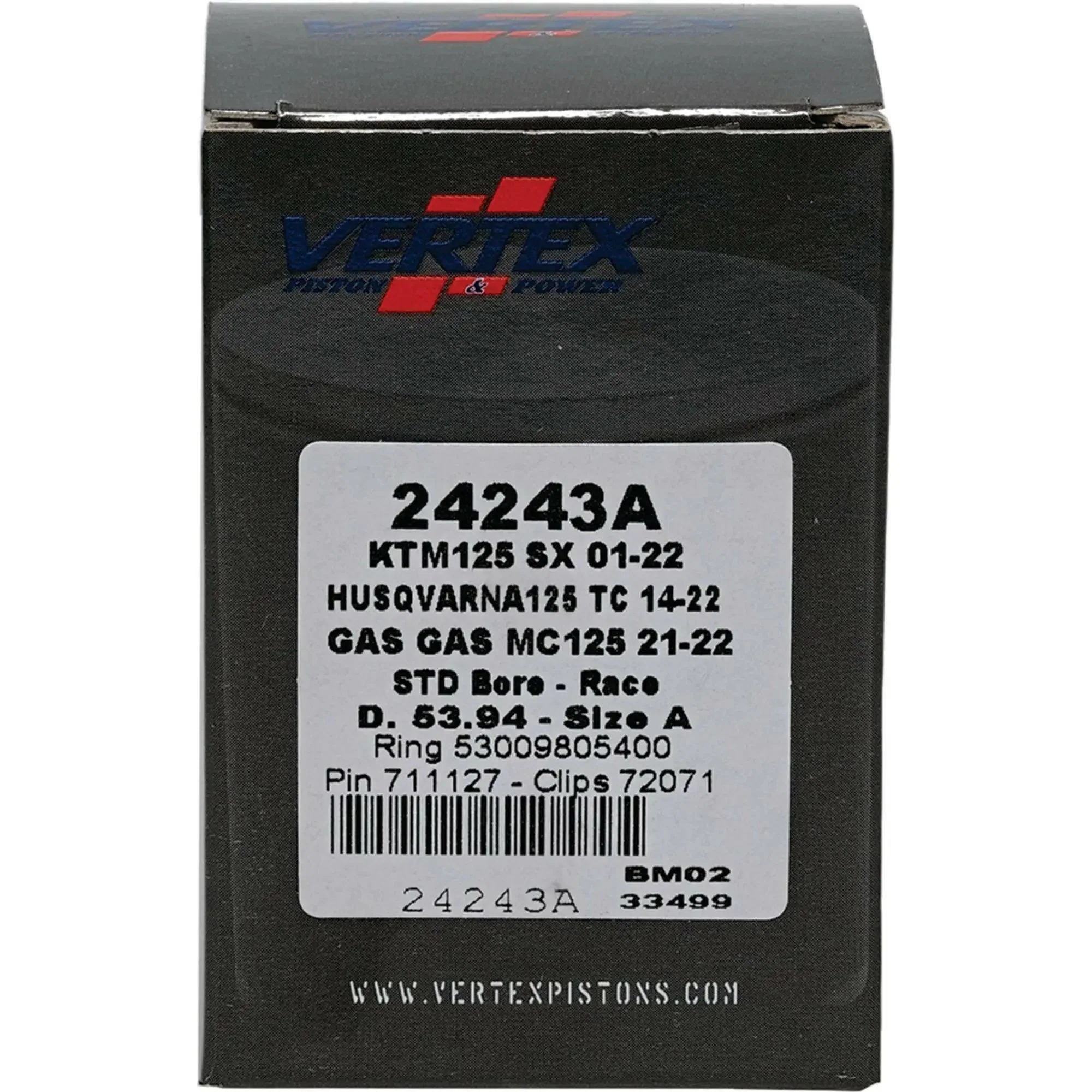 Piston Kit Cast Race 53.94/Std Husq/Ktm - Image 3
