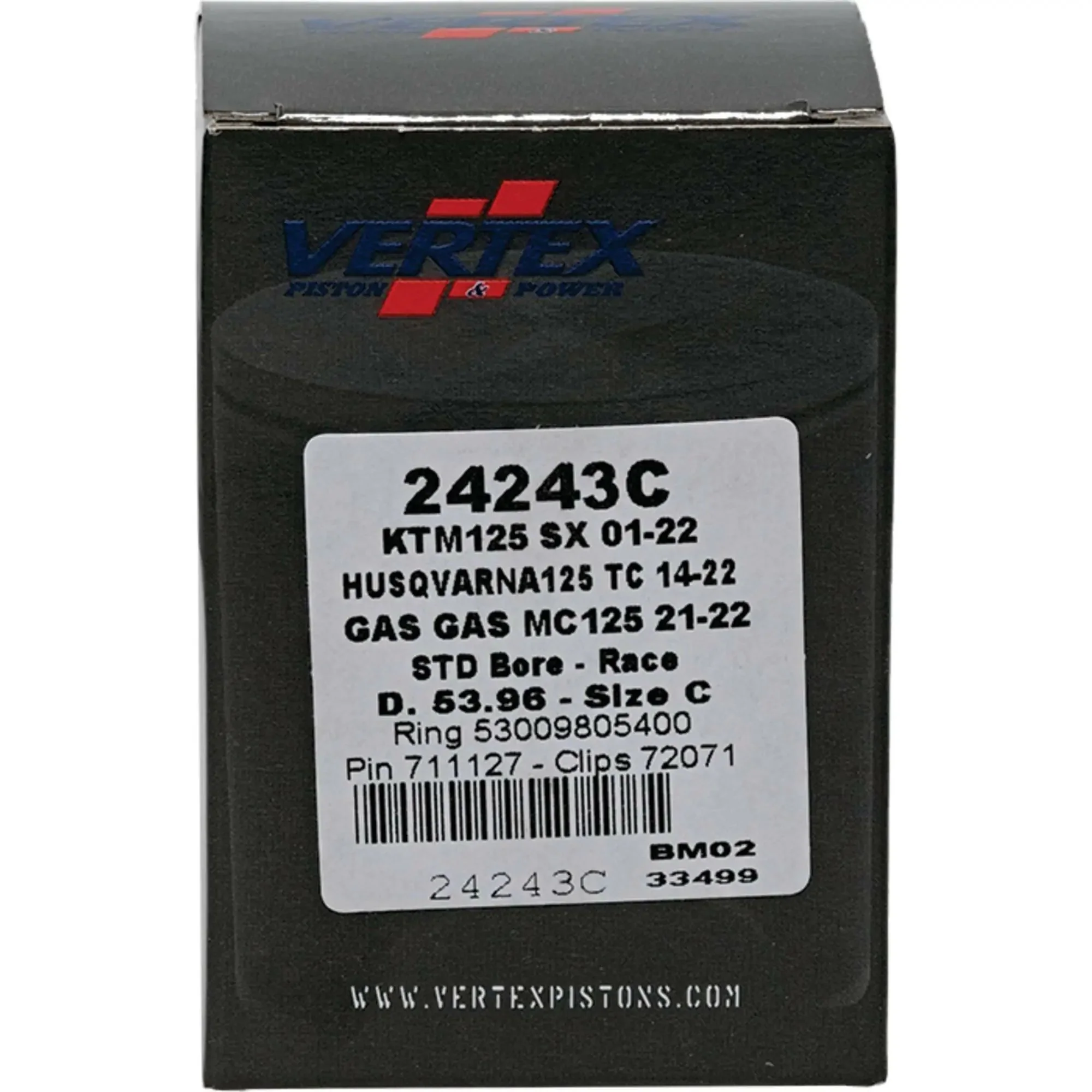 Piston Kit Cast Race 53.96/Std Husq/Ktm - Image 3