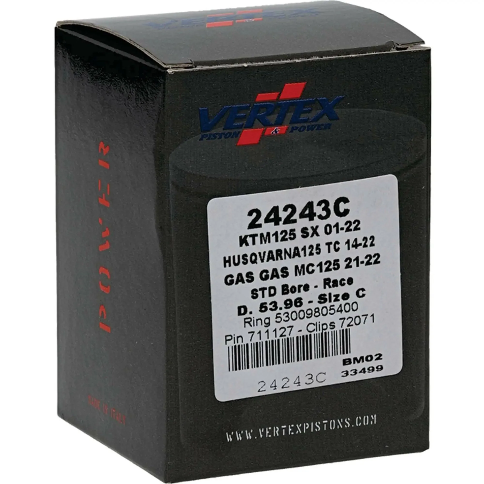 Piston Kit Cast Race 53.96/Std Husq/Ktm - Image 4