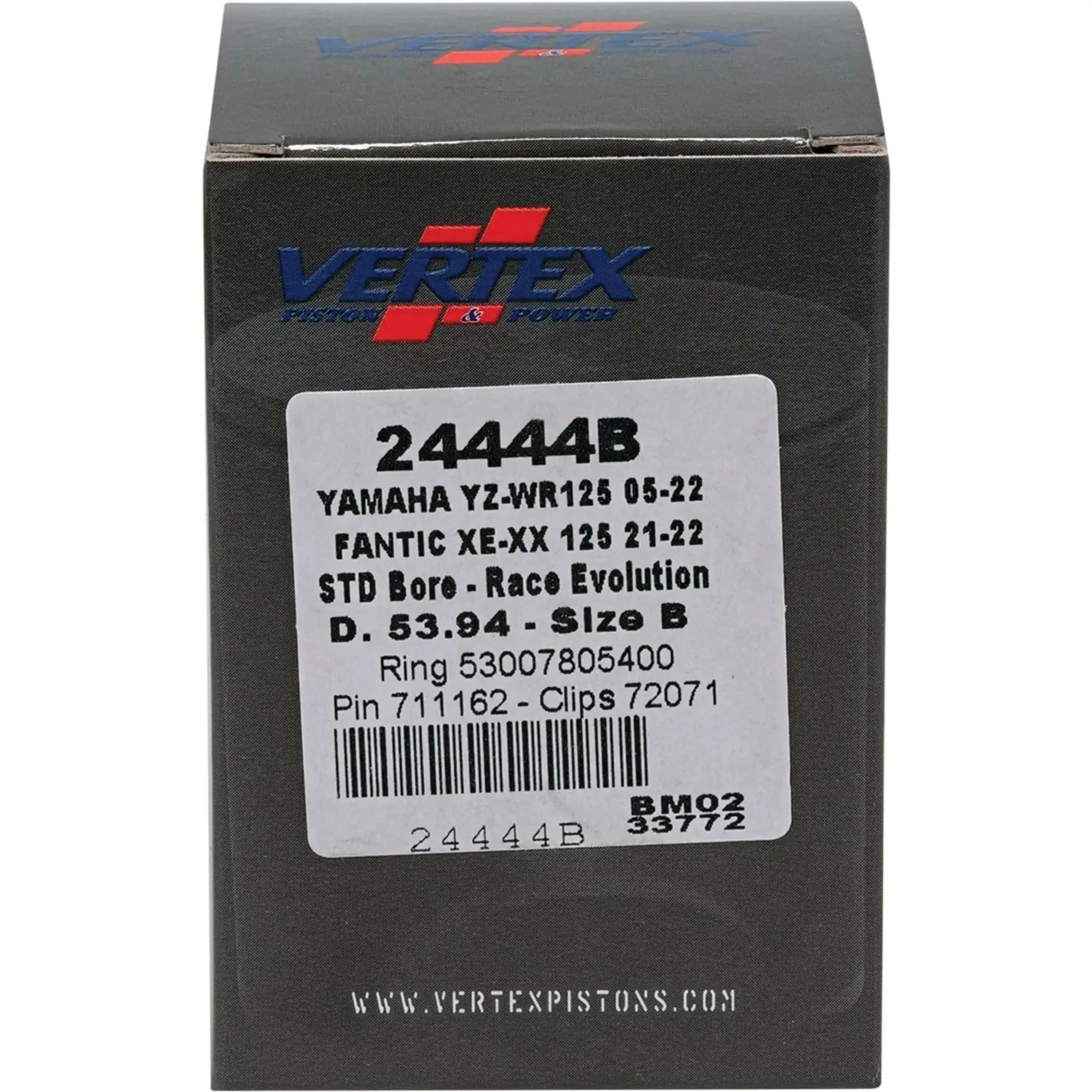 Piston Kit Cast Race Evolution 53.94/Std Yam - Image 3