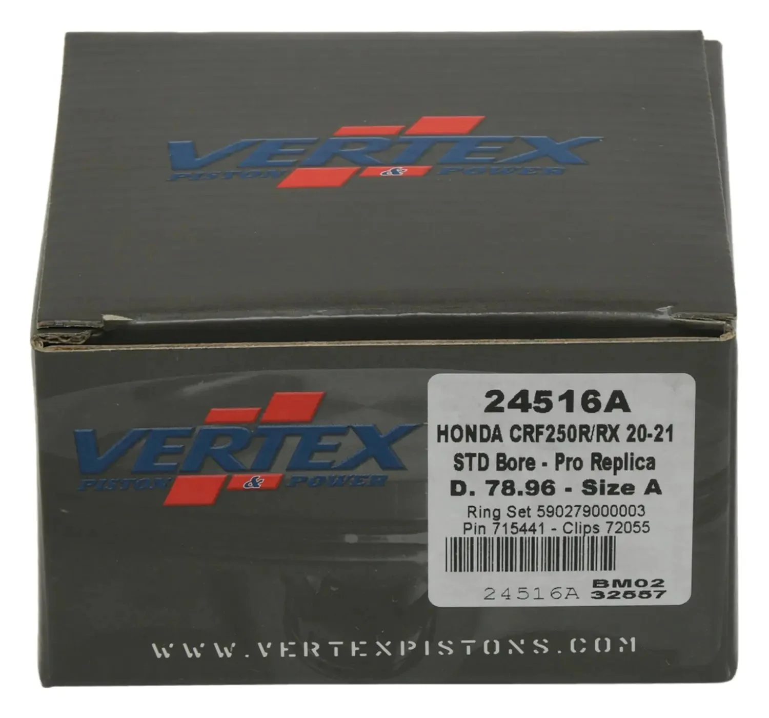 Piston Kit Forged 78.96/Std 13.9:1 Hon - Image 3