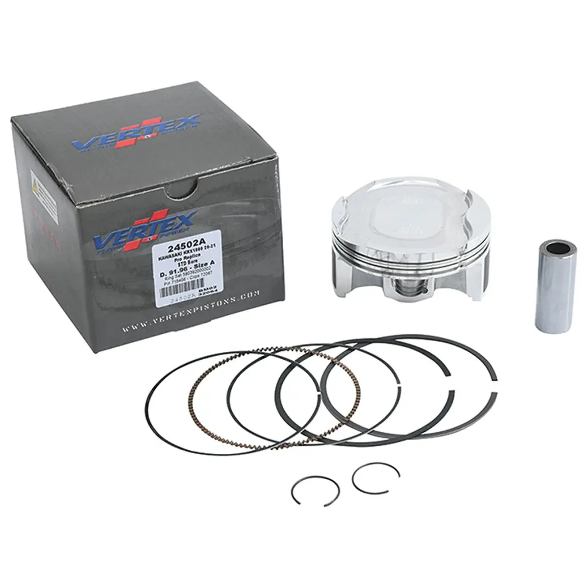 Piston Kit Forged 91.96/Std 11.5:1 Kaw - Image 3