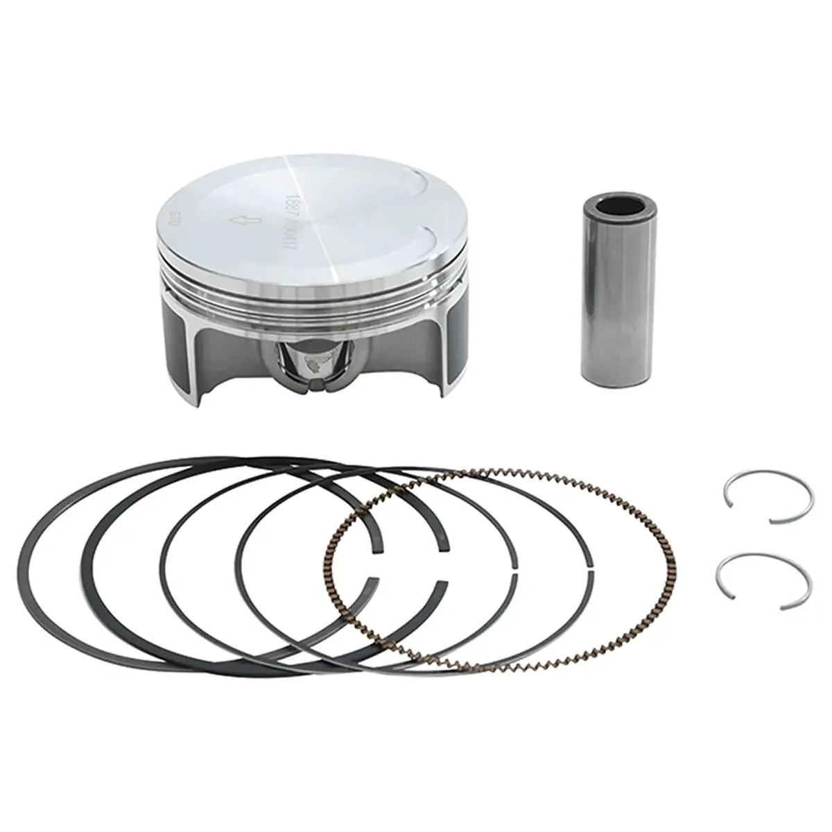 Piston Kit Forged 92.95/Std 9.0:1 Pol - Image 2