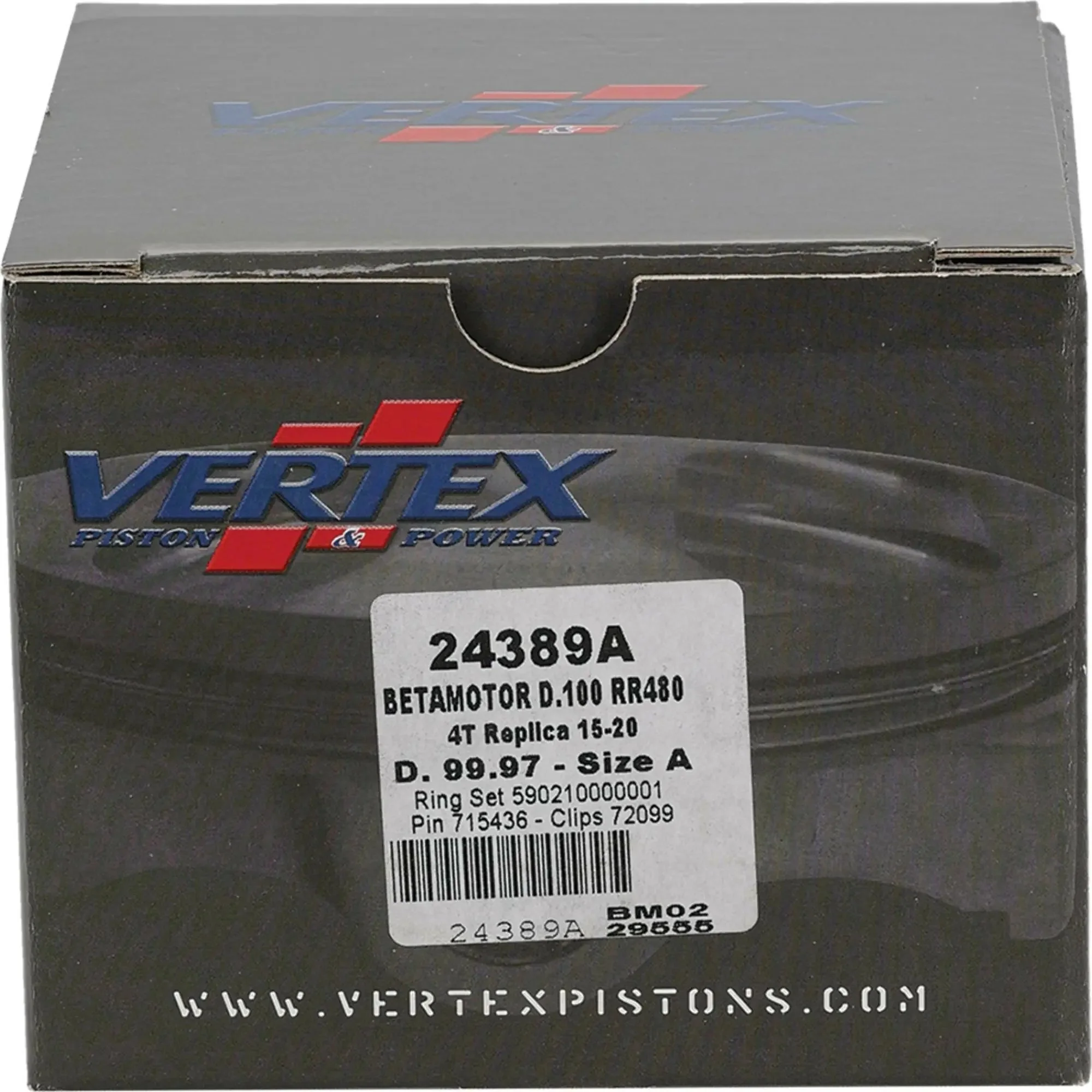 Piston Kit Forged 99.96/Std 11.86:1 Beta - Image 2
