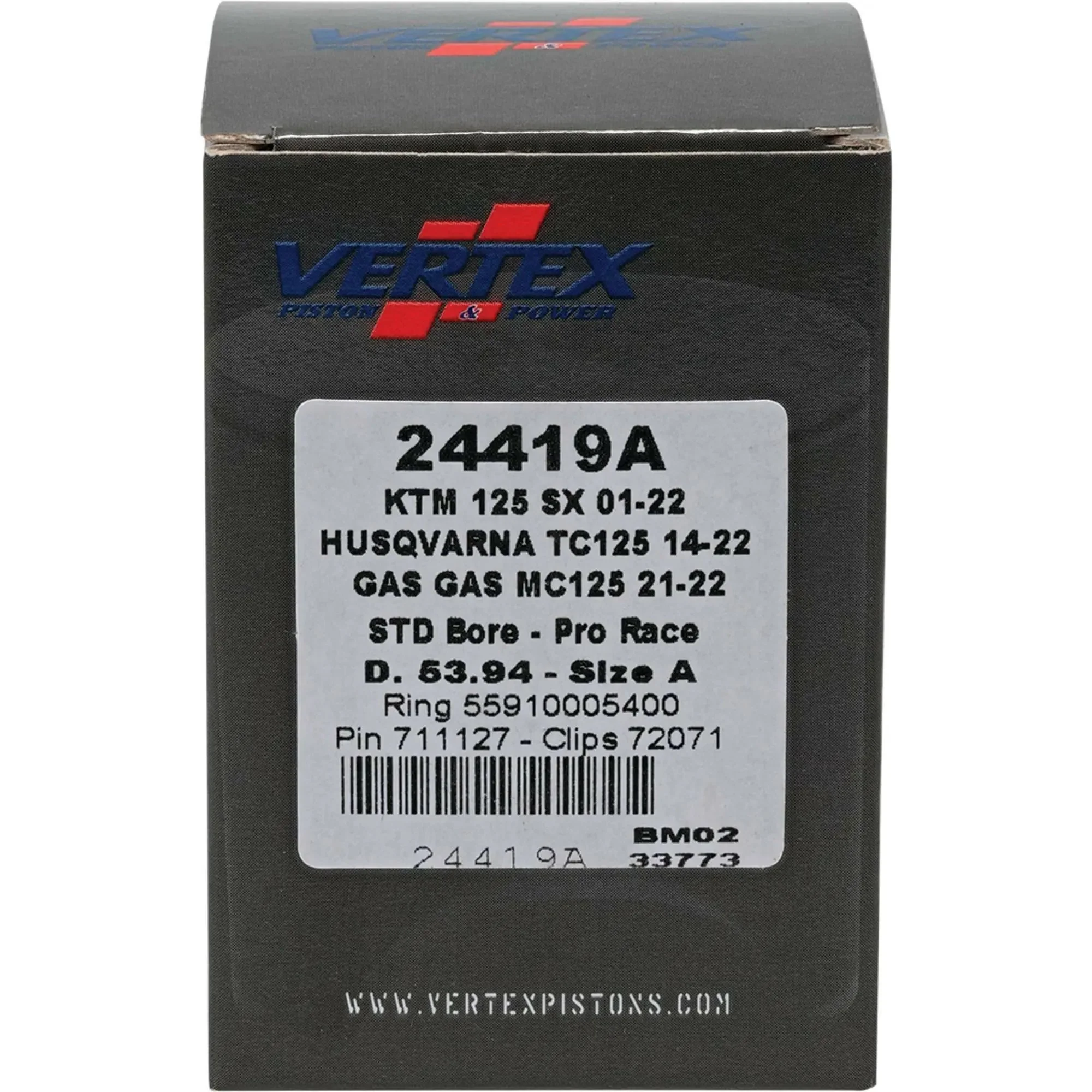 Piston Kit Forged Pro Race 53.94/Std Gas/Husq/Ktm - Image 3