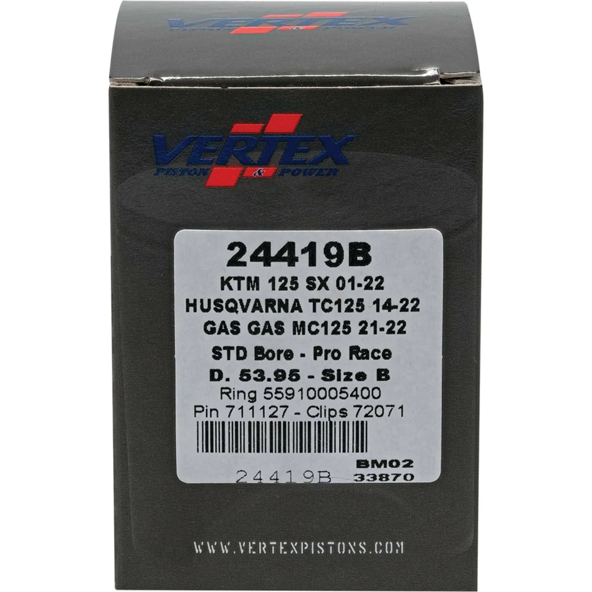 Piston Kit Forged Pro Race 53.95/Std Gas/Husq/Ktm - Image 3