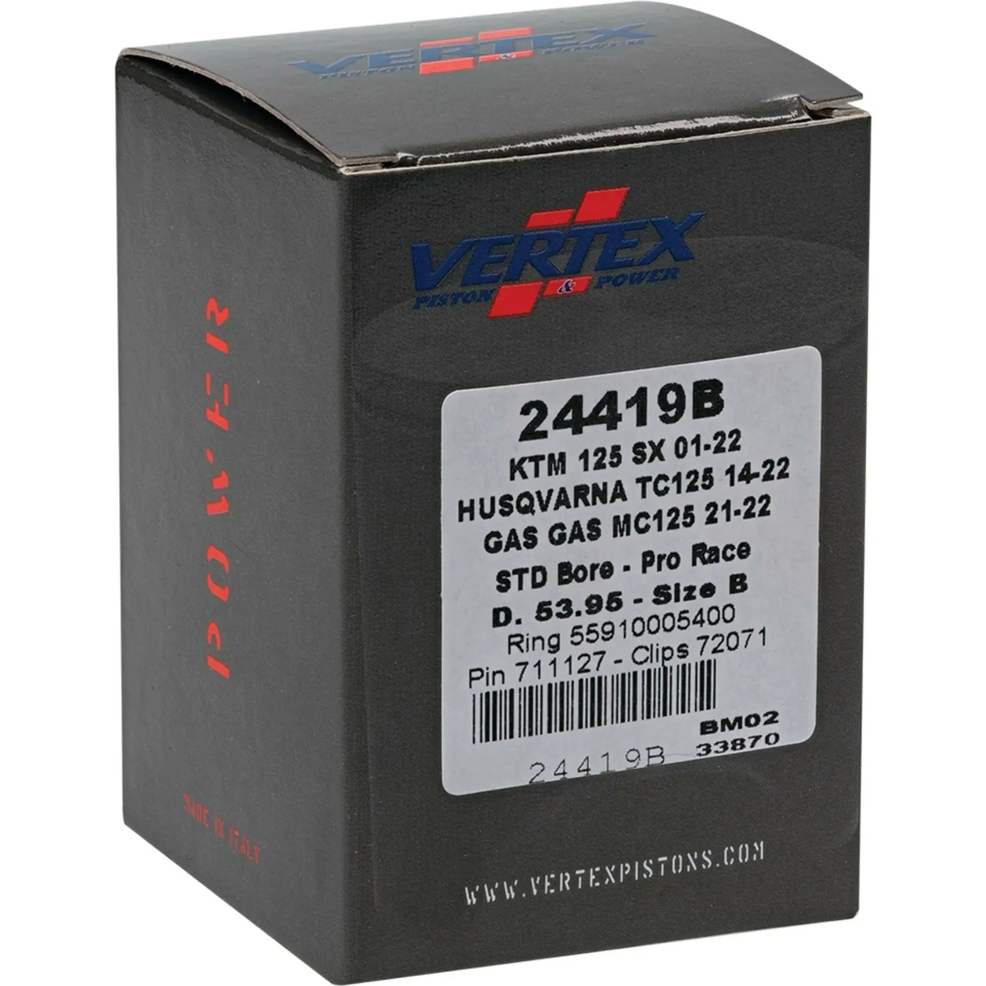 Piston Kit Forged Pro Race 53.95/Std Gas/Husq/Ktm - Image 4