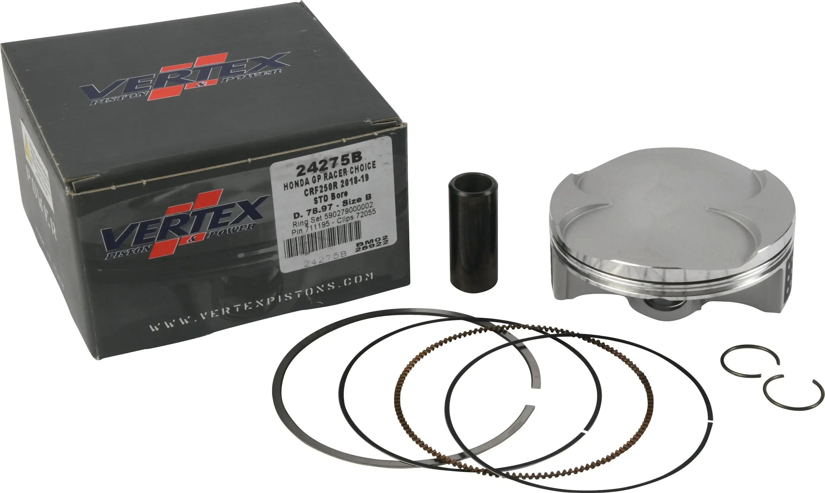 Piston Kit Gp Rc 78.97/Std 14.2:1 Hon - Image 3