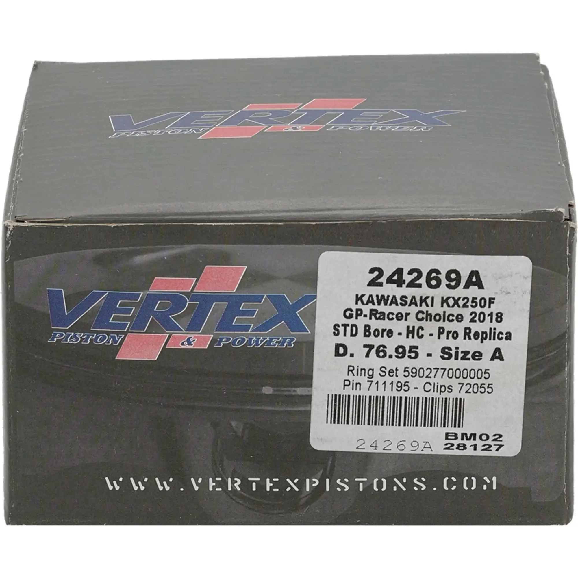 Piston Kit Gp Rc Forged 76.95/Std 13.9:1 Kaw - Image 2