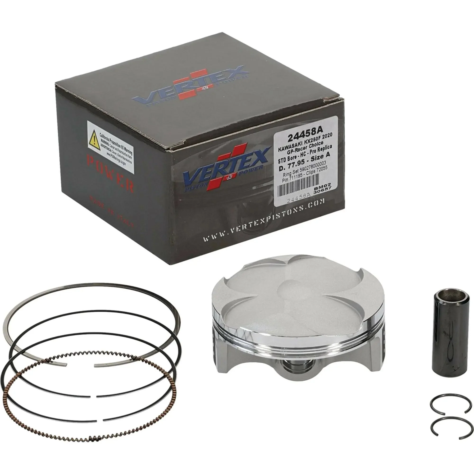 Piston Kit Gp Rc Forged 77.95/Std 14.4:1 Kaw