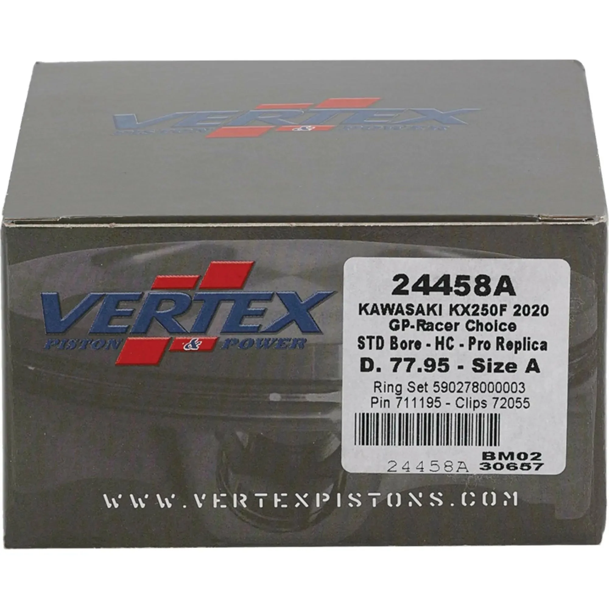 Piston Kit Gp Rc Forged 77.95/Std 14.4:1 Kaw - Image 2
