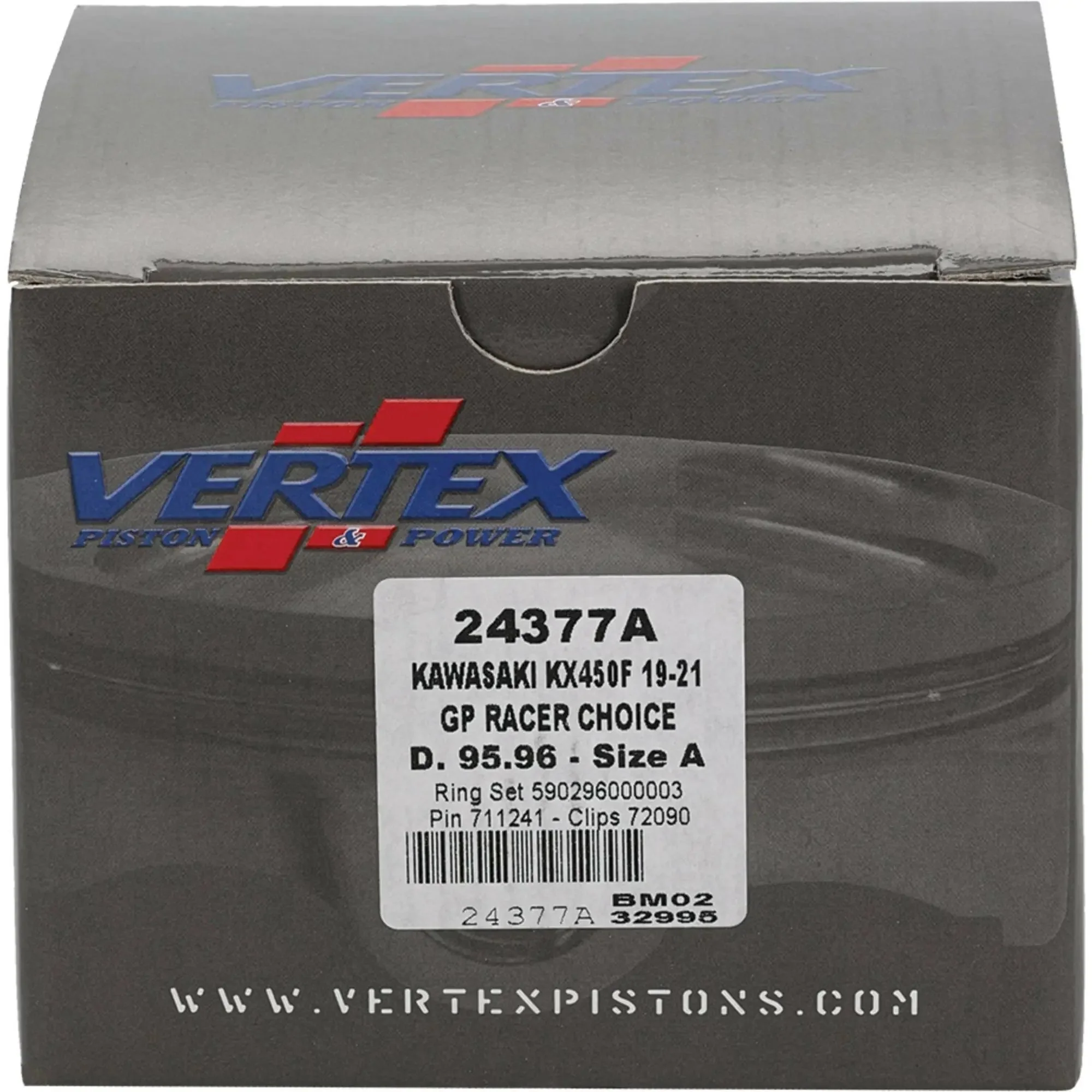 Piston Kit Gp Rc Forged 95.96/Std 13.0:1 Kaw - Image 2