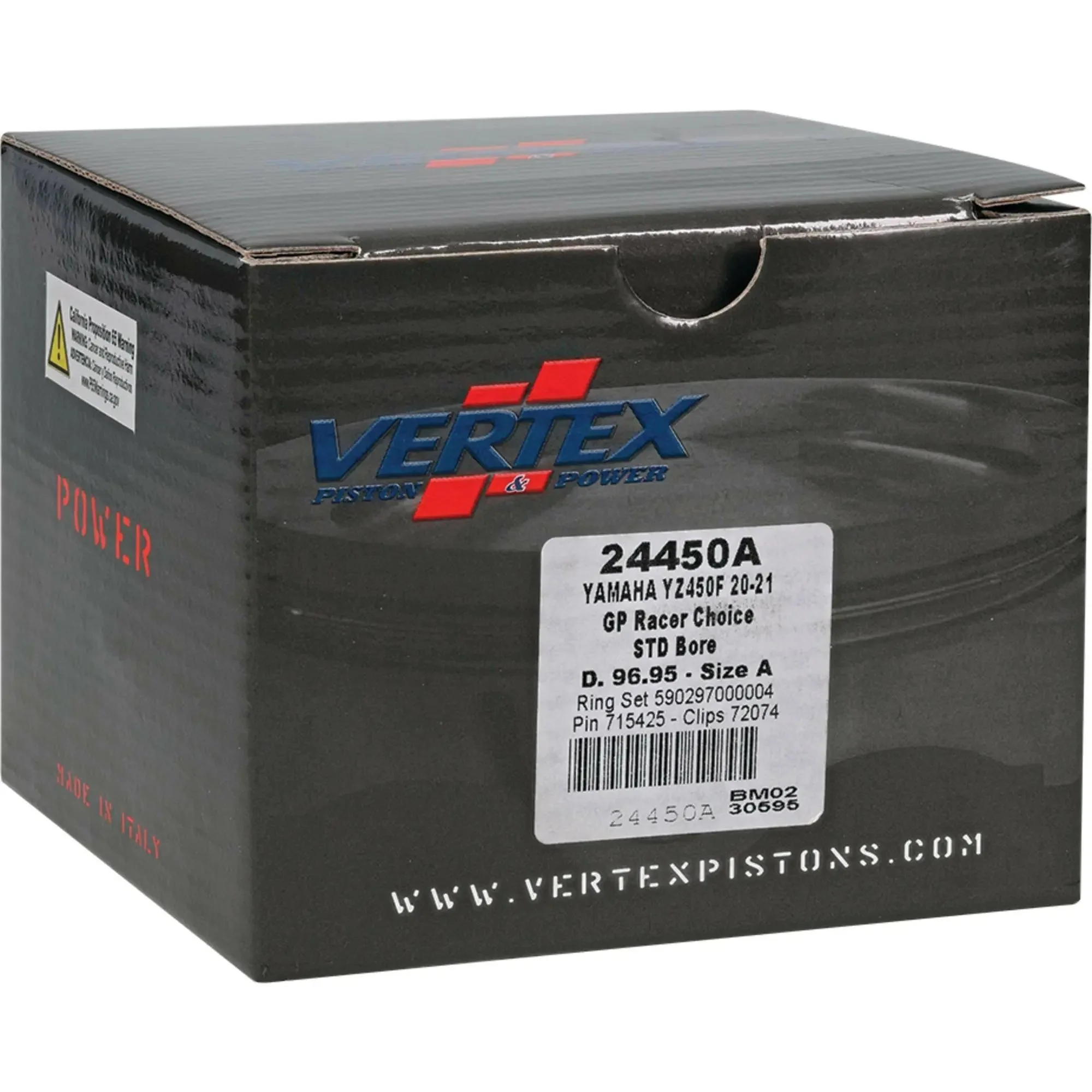 Piston Kit Gp Rc Forged 96.95/Std 13.45:1 Yam - Image 4
