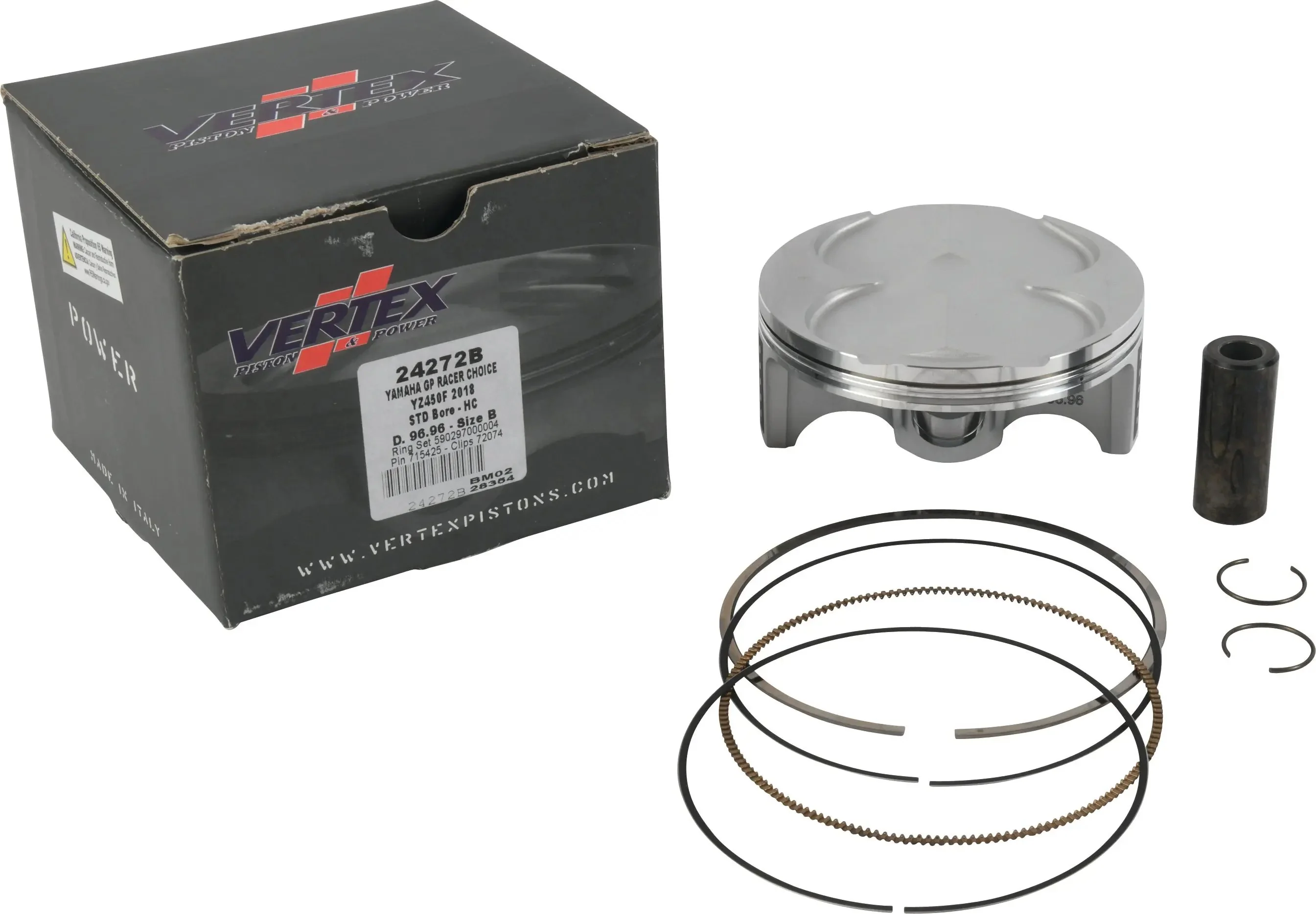 Piston Kit Gp Rc Forged 96.96/Std 13.3:1 Yam - Image 3