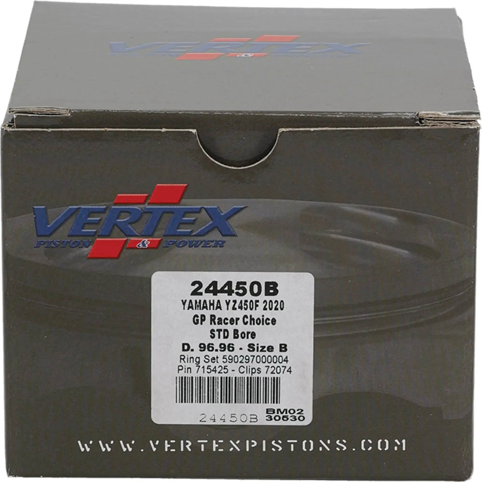 Piston Kit Gp Rc Forged 96.96/Std 13.45:1 Yam - Image 2
