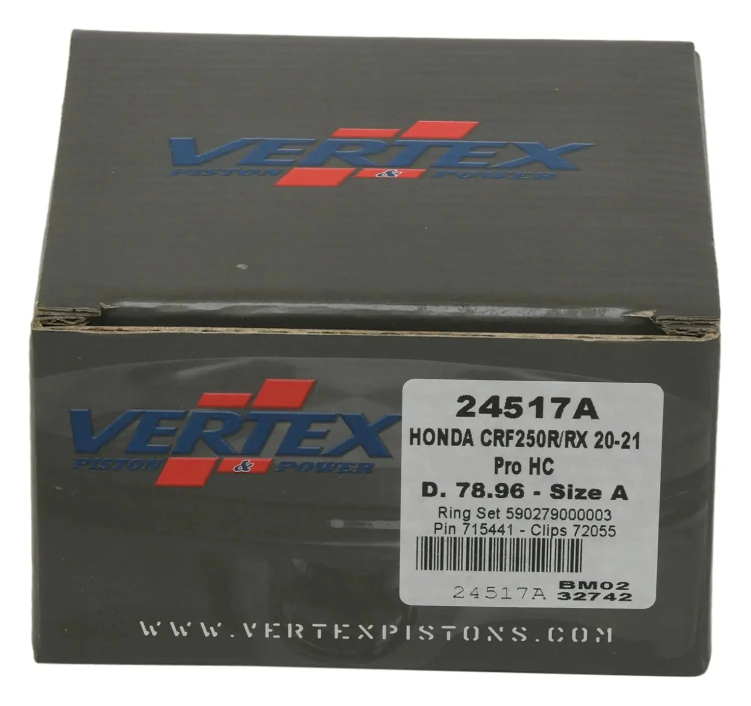 Piston Kit Hc Forged 78.96/Std 14.4:1 Hon - Image 3
