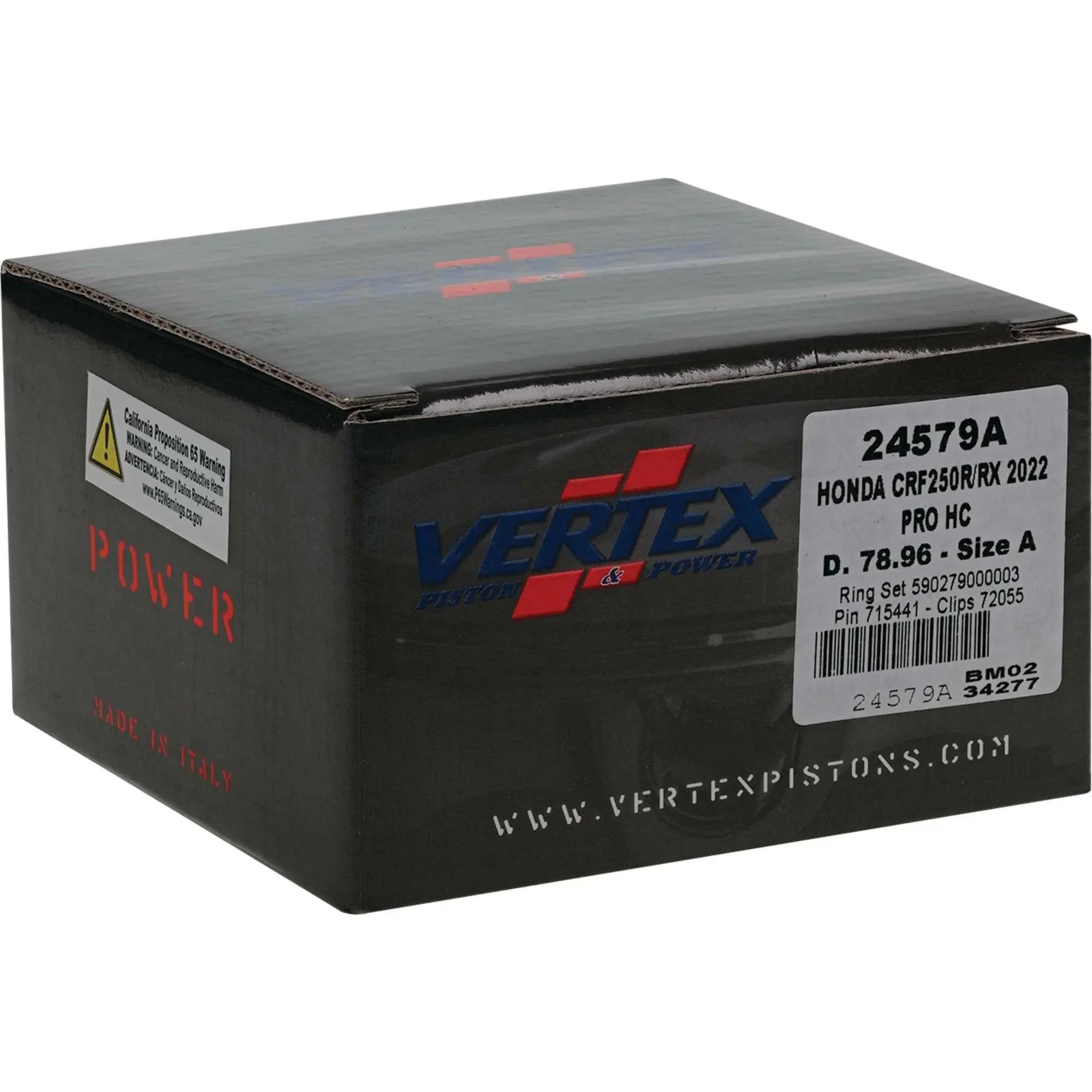 Piston Kit Hc Forged 78.96/Std 14.4:1 Hon - Image 4