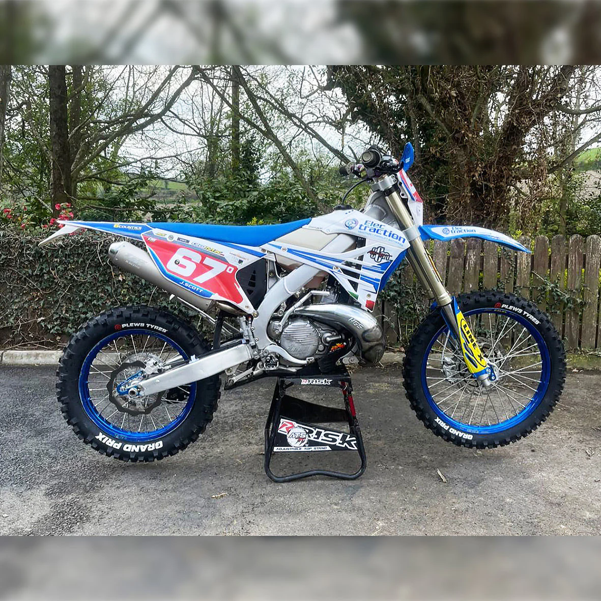Plews Tyres - EN1 GRAND PRIX - FIM Regulation Enduro Rear Tire - Image 5