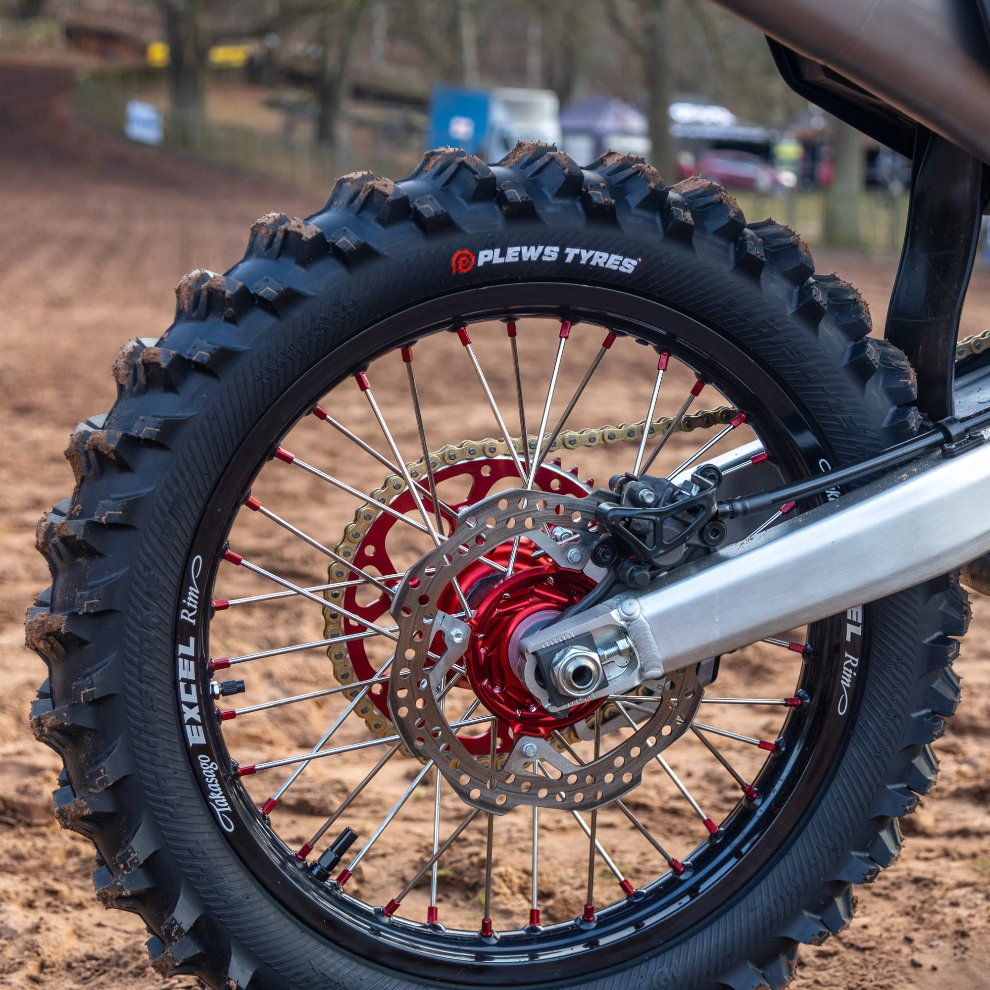 Plews Tyres - MX1 HAWKSTONE GP - Soft - Sand/Mud Paddle Rear Tire - Image 6