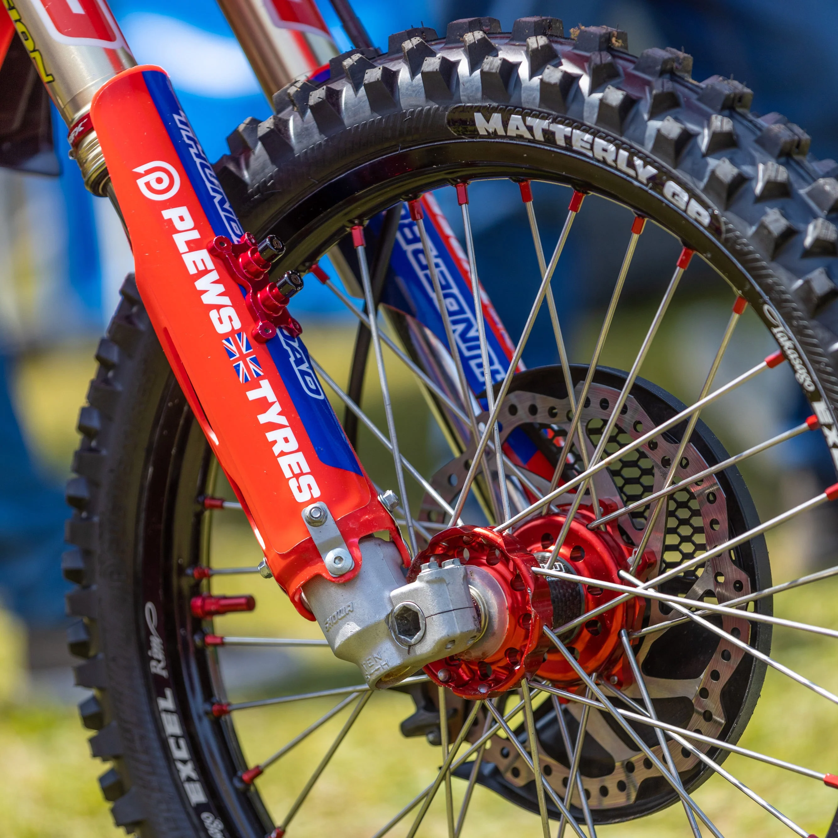 Plews Tyres - MX2 MATTERLY GP - Intermediate - All Terrain Motocross Front Tire - Image 3