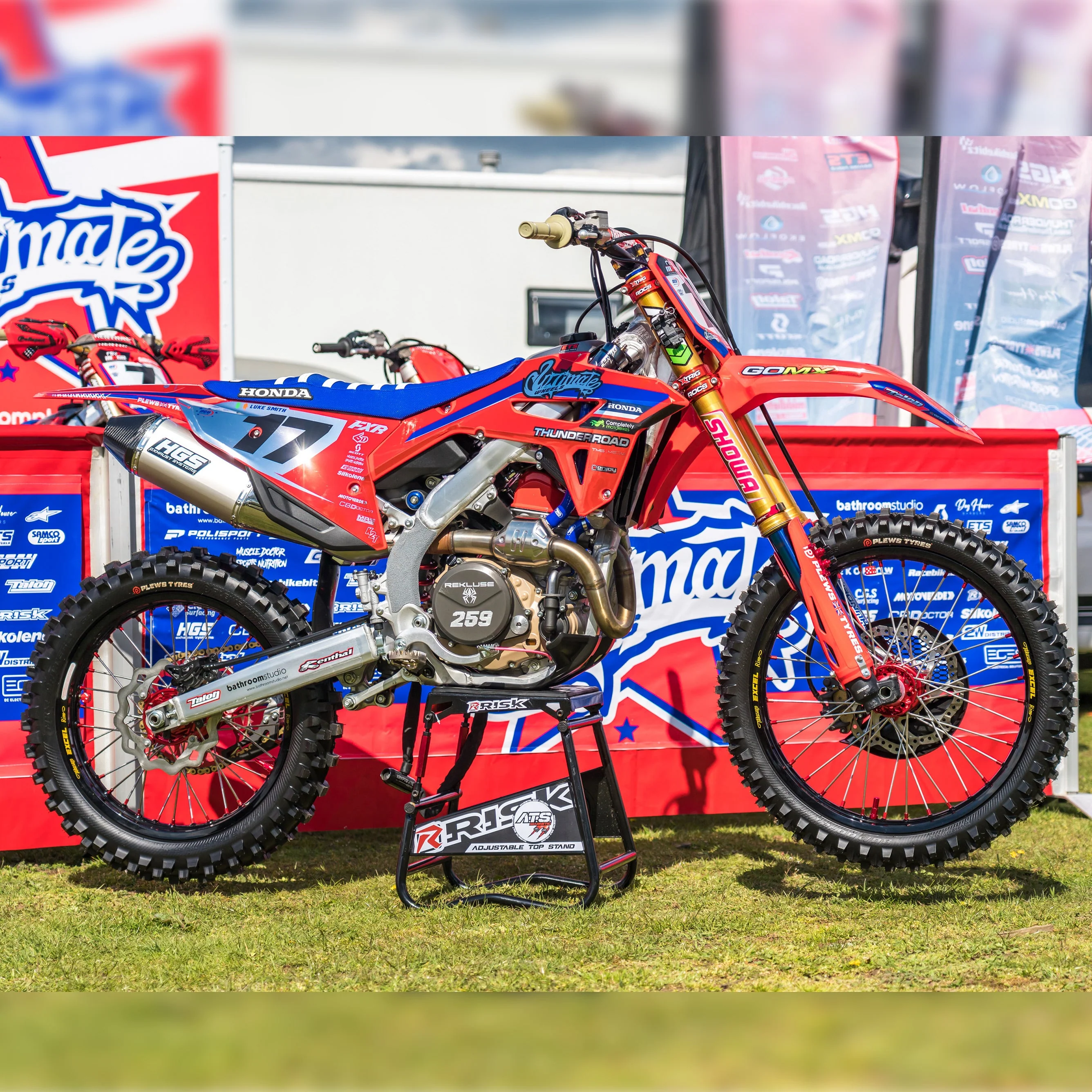 Plews Tyres - MX2 MATTERLY GP - Intermediate - All Terrain Motocross Front Tire - Image 4